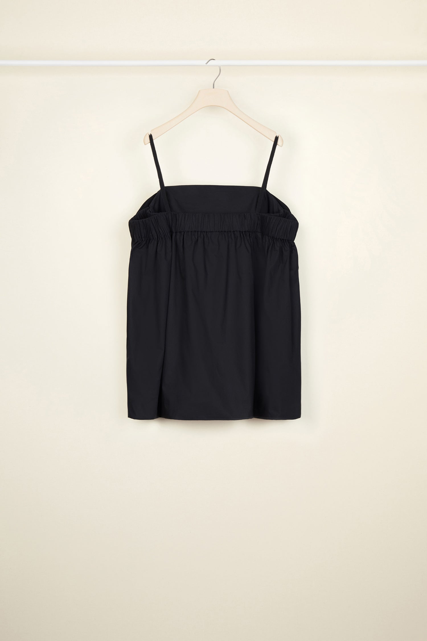 Patou Cape E20TO0130017999B top noir popeline bio