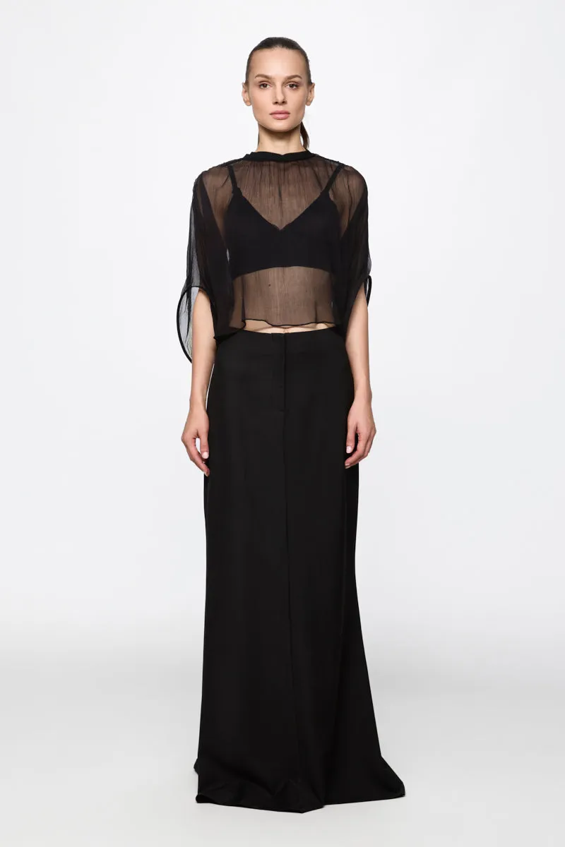 ATU Body Couture Tops and Jackets Top Noir Soie S/M