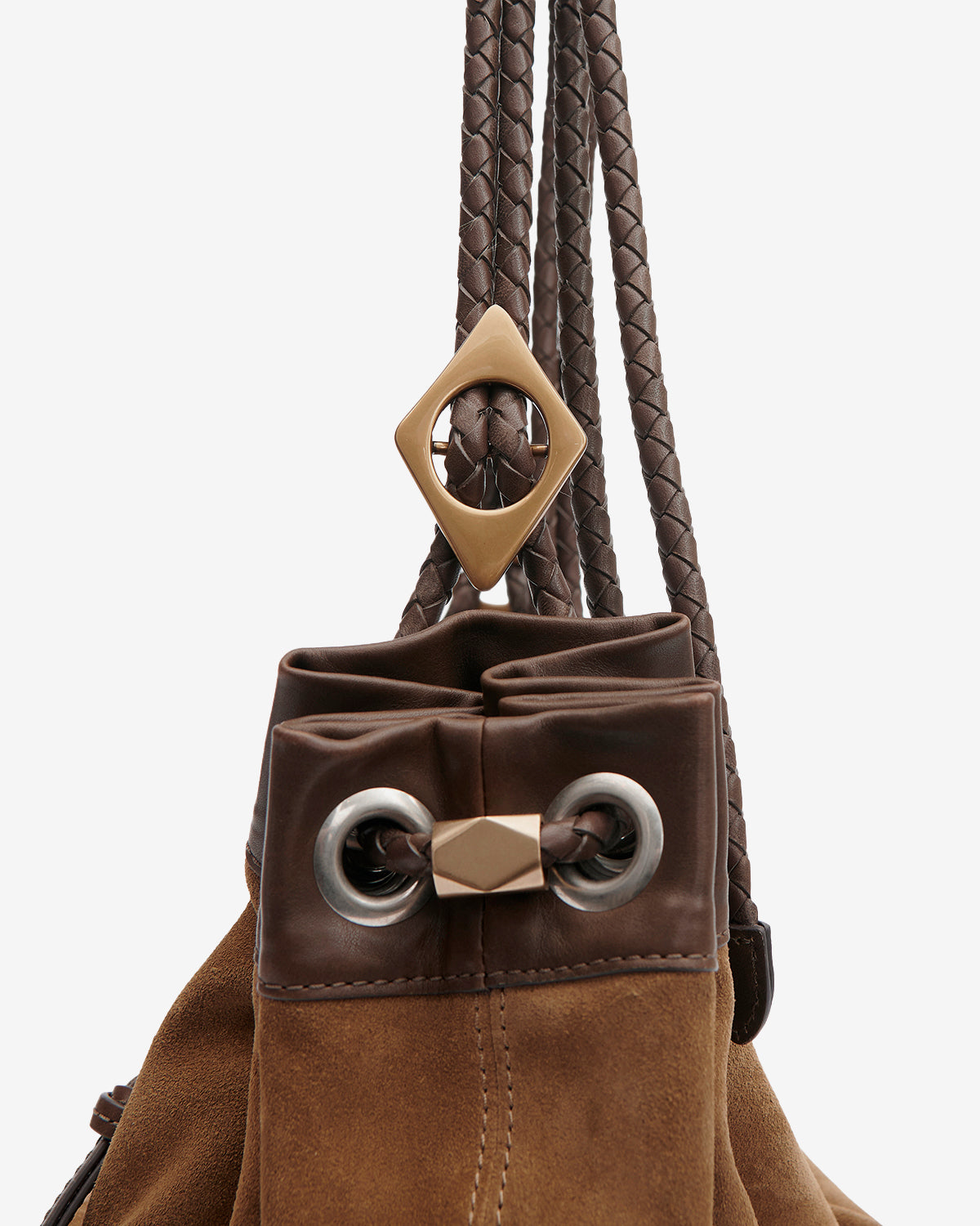 Isabel Marant Maia PP0501FA-D2C09M sac velours taupe