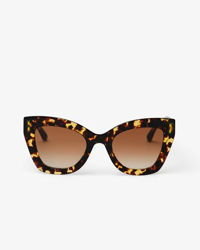 Isabel Marant Louny IM0050GS lunettes soleil havana verres noirs