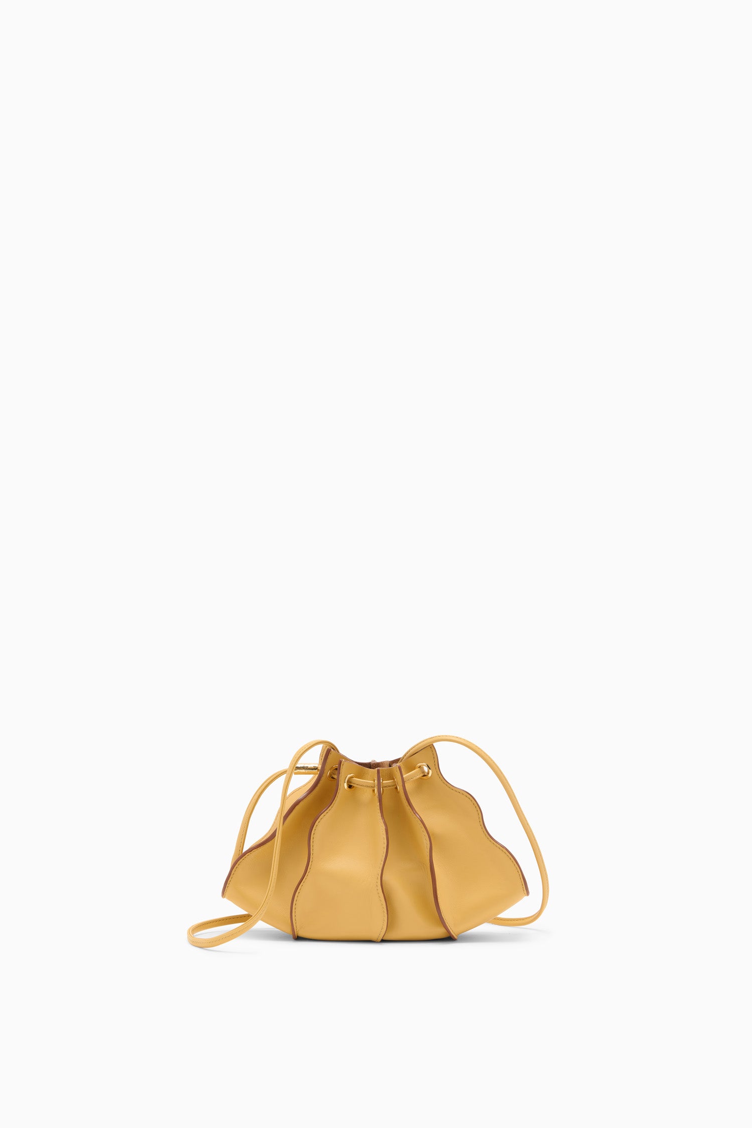 Ulla Johnson Adria PS261106 sac bandoulière cuir Lotus jaune