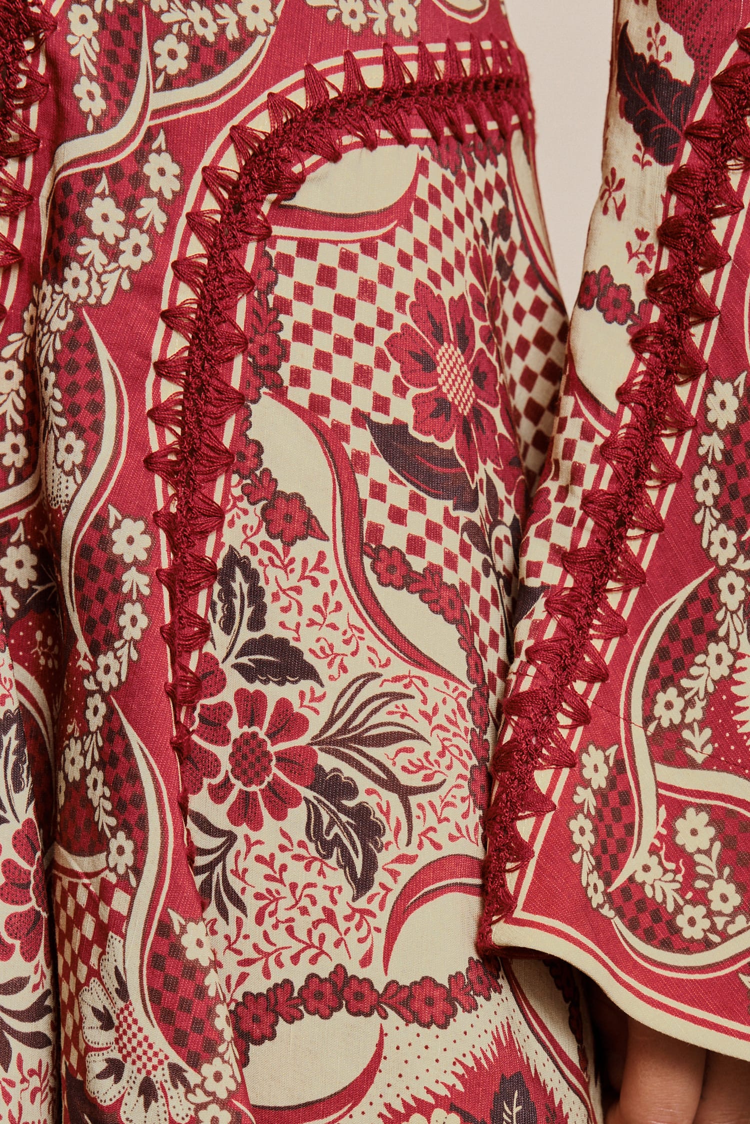Alemaïs Kenny robe mini évasée viscose lin