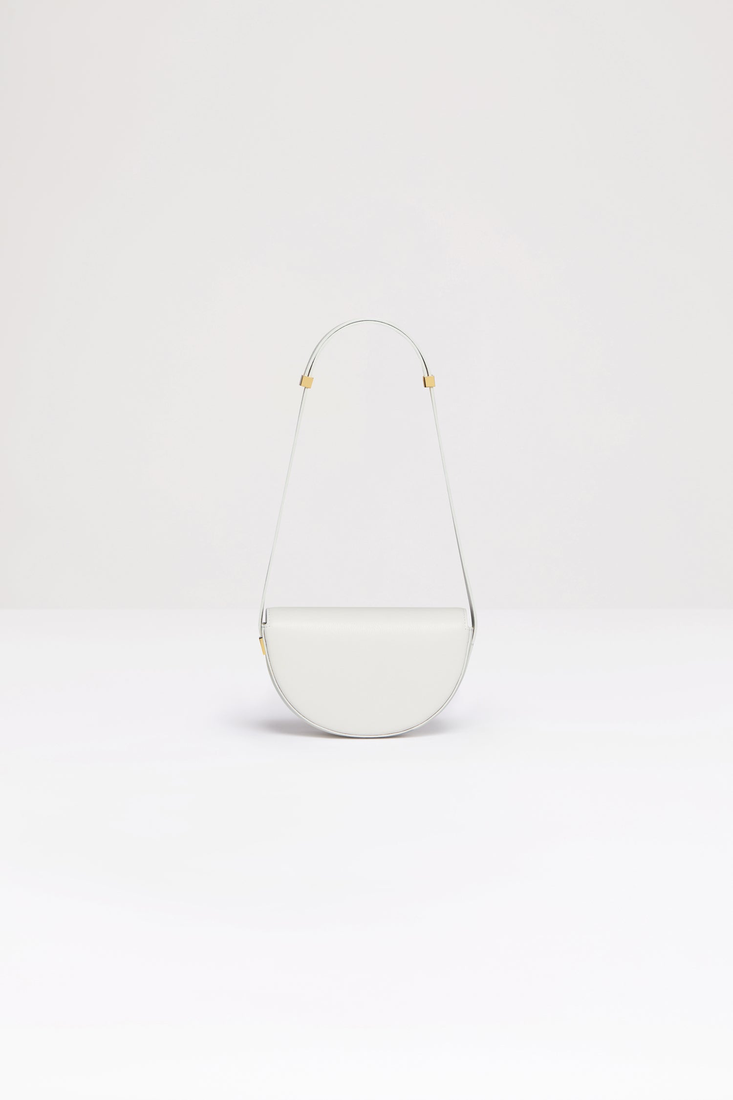 Patou Le Petit P23BA003 sac cuir ivoire demi-lune
