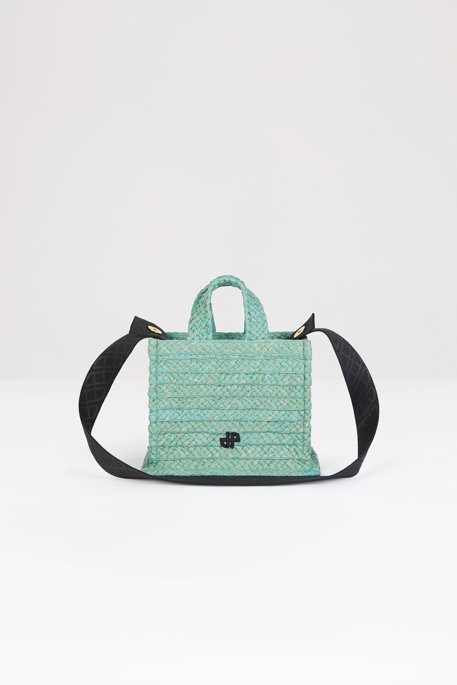 Patou P24AC044 tote raphia JP vert menthe
