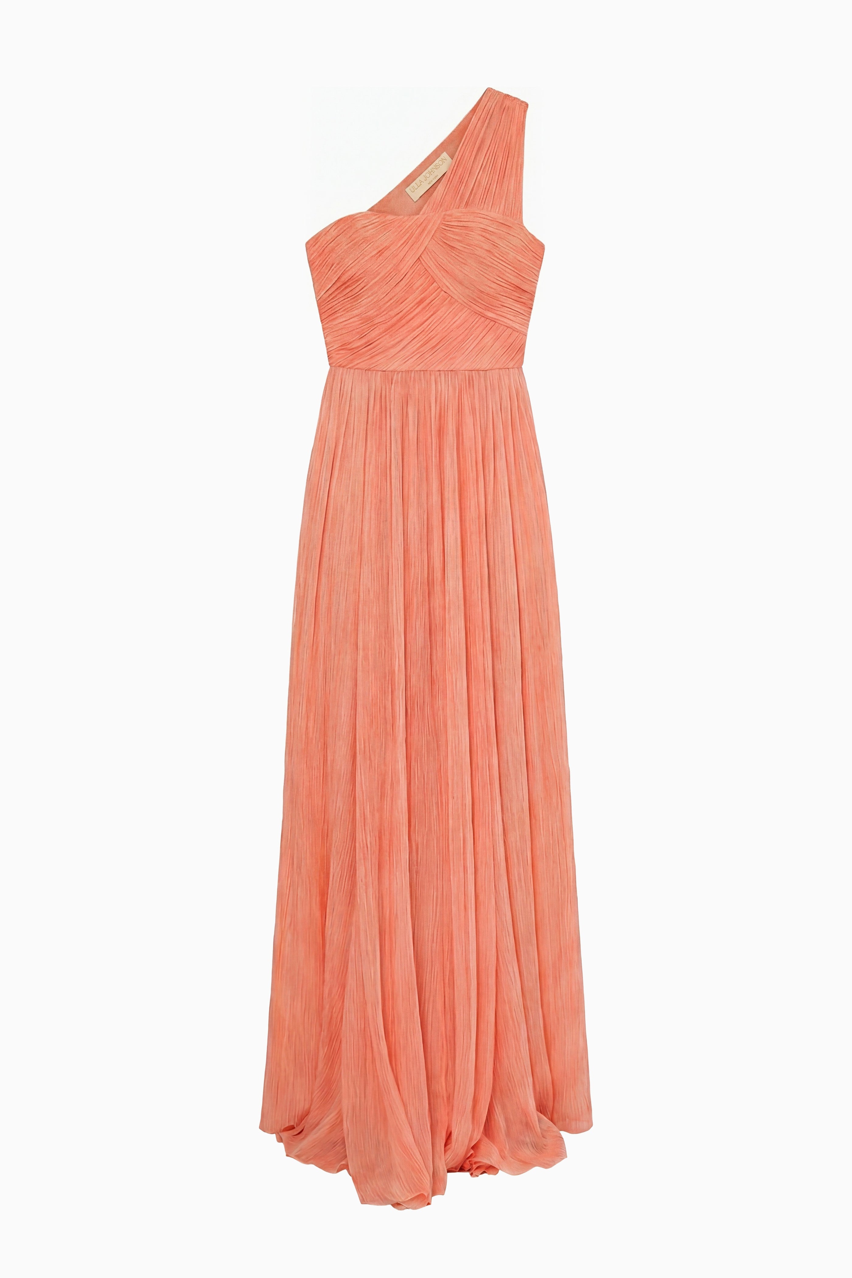Ulla Johnson Aureline robe soie une épaule Azalea