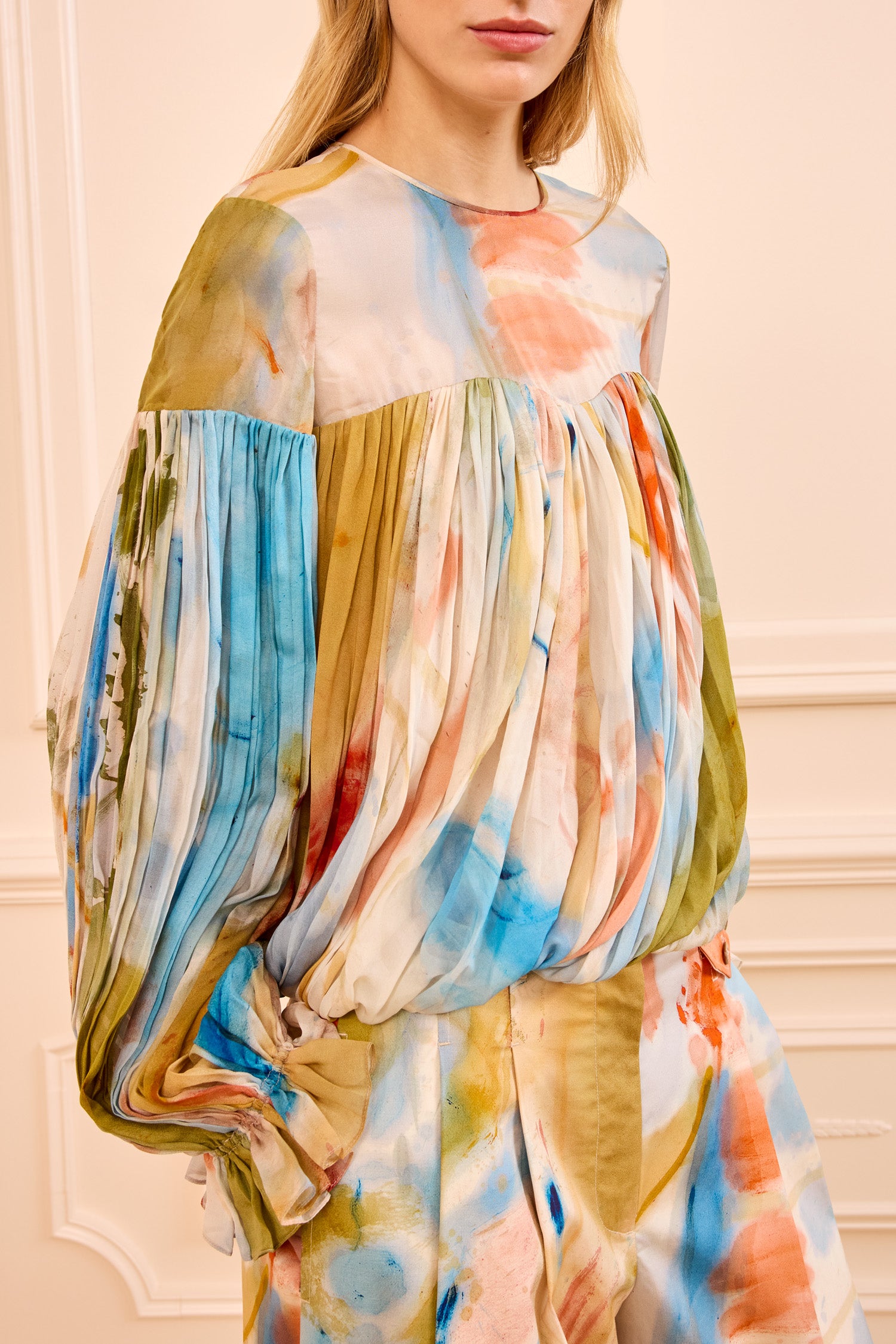 Ulla Johnson Pearl chemisier soie western dream