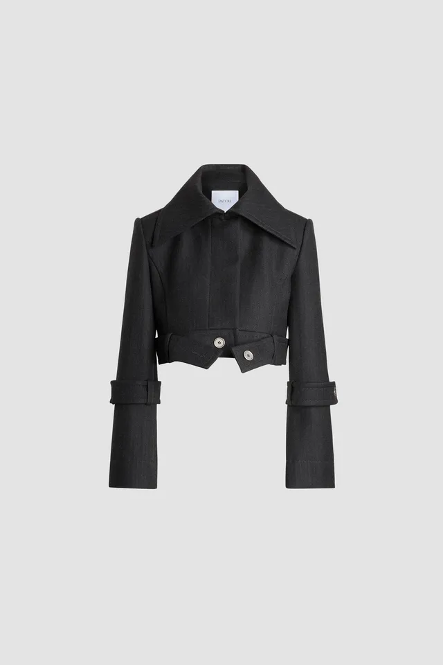 Patou Jackets H25JA0600240964G veste laine mercury 34-44