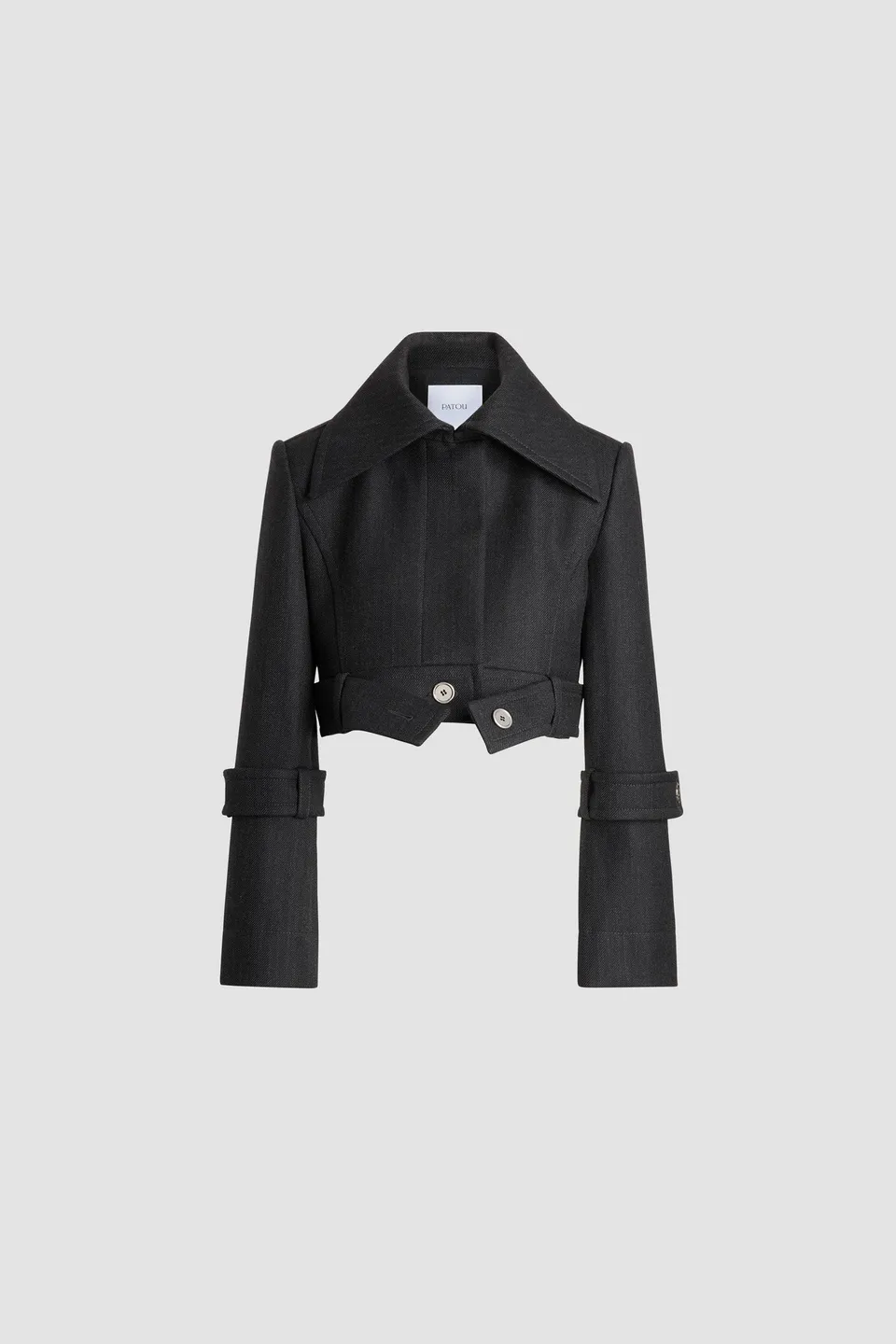 Patou Jackets H25JA0600240964G veste laine mercury 34-44