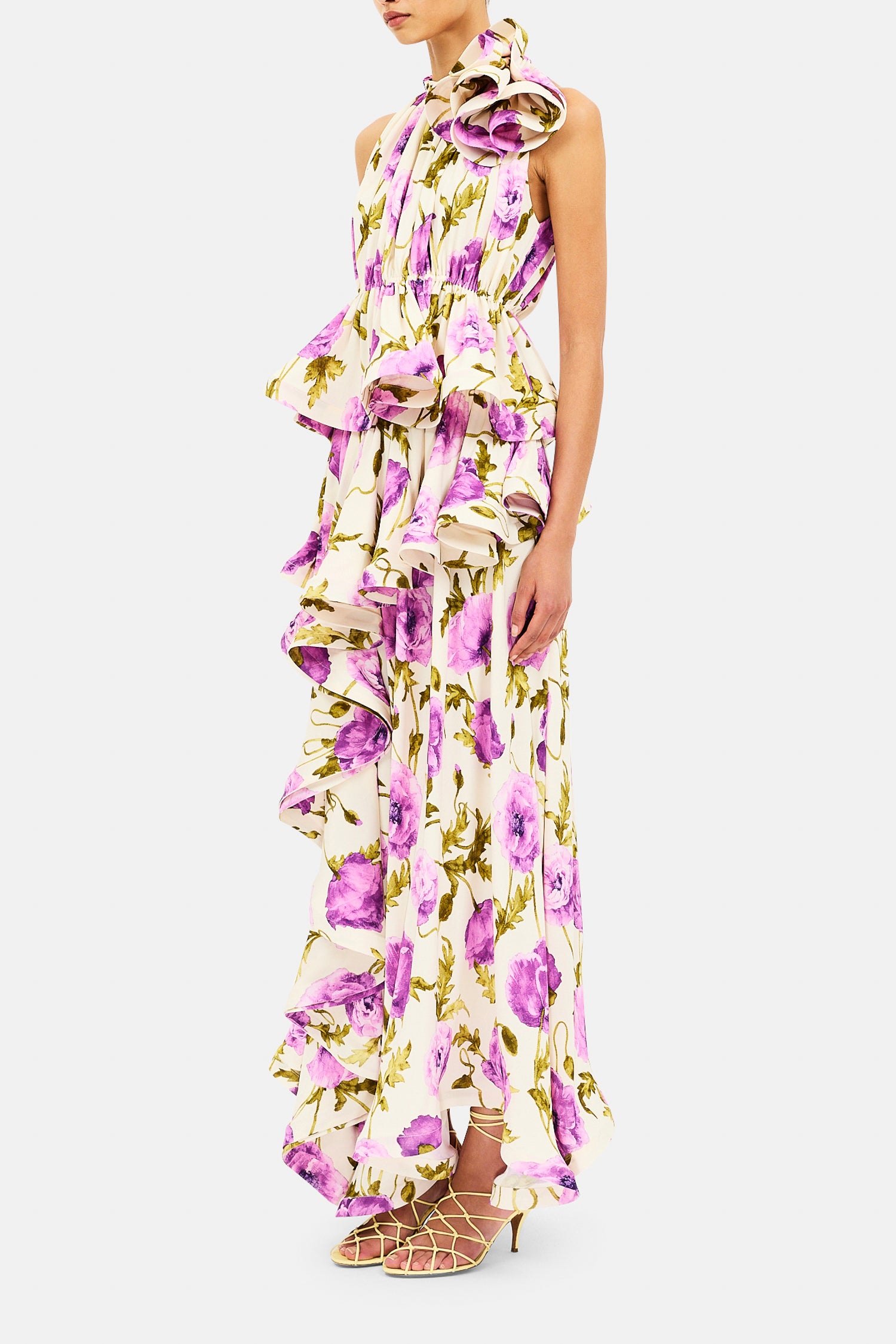 Ulla Johnson Celia SP270837 maxi jupe Lila fluide