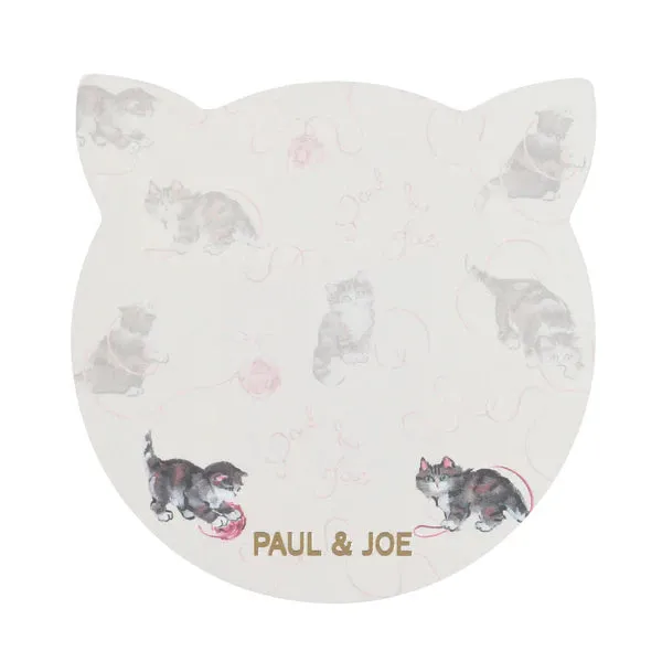 Paul & Joe Papeterie Carte chats pelotes beige lot 3 papier