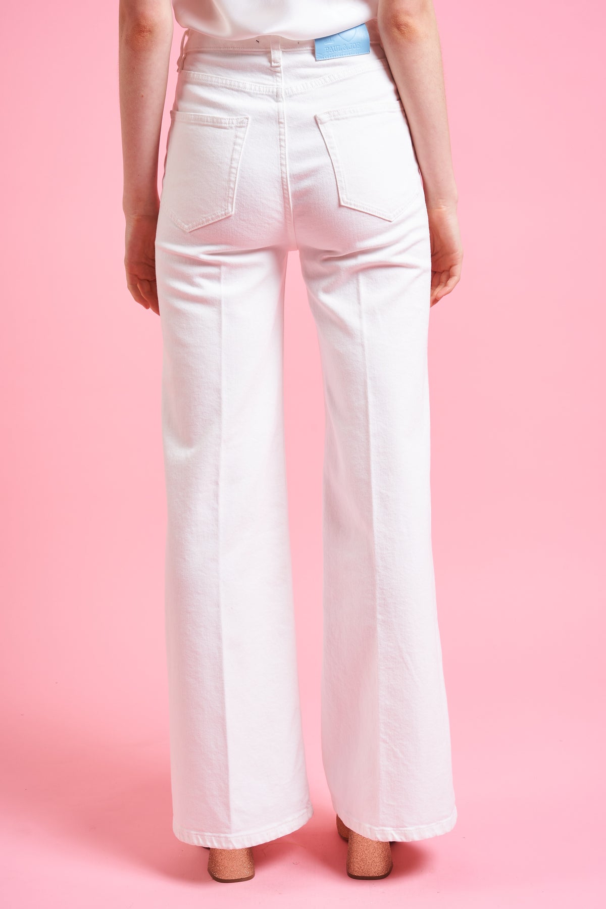 Paul & Joe jean Phoenix droit taille haute coton