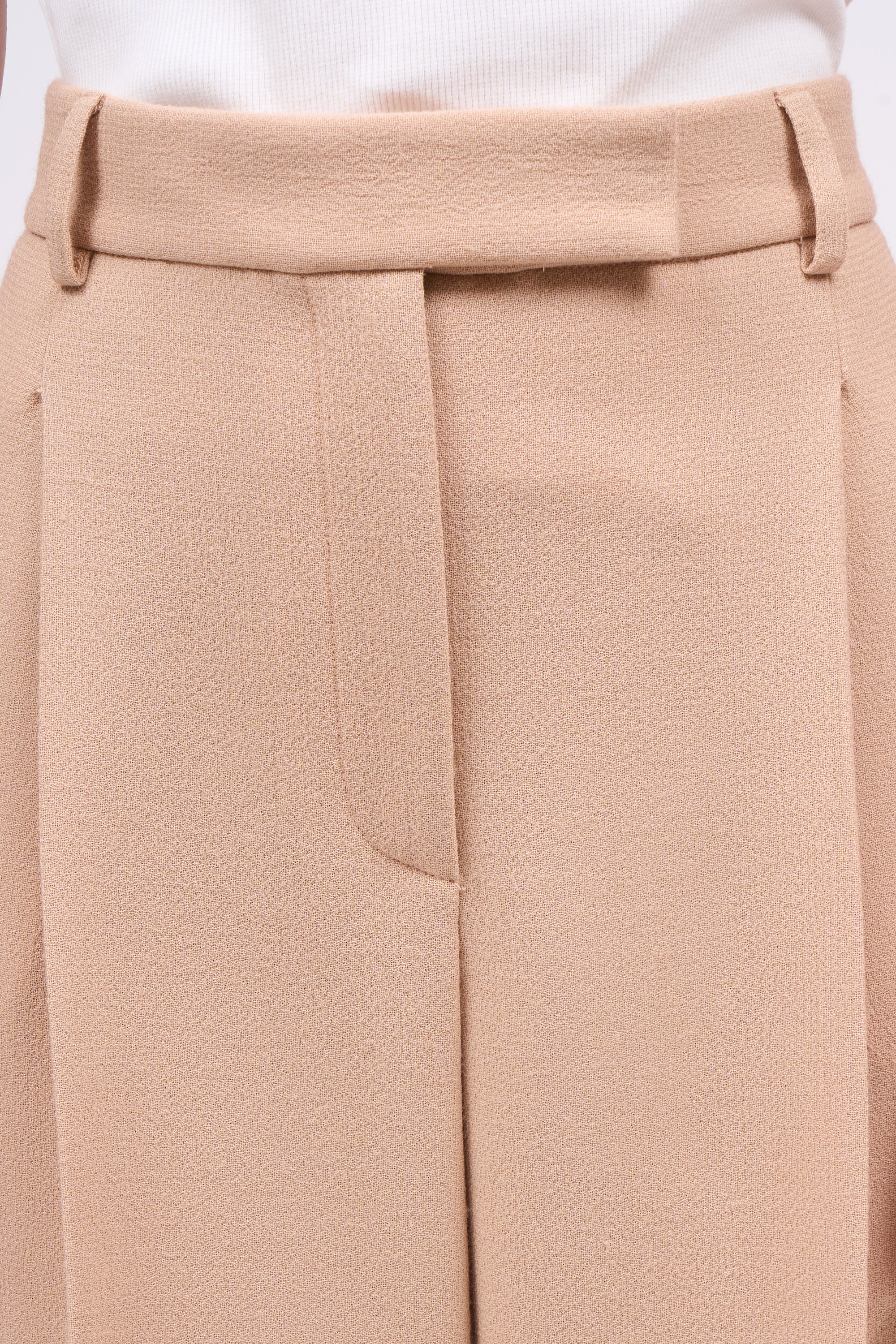 PAUL & JOE Dandy pantalon coupe droite marine boutons recouverts
