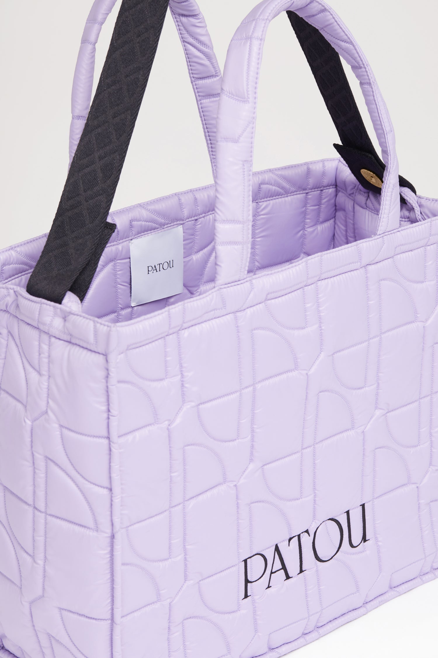 Patou sac tote matelassé lavande taille unique