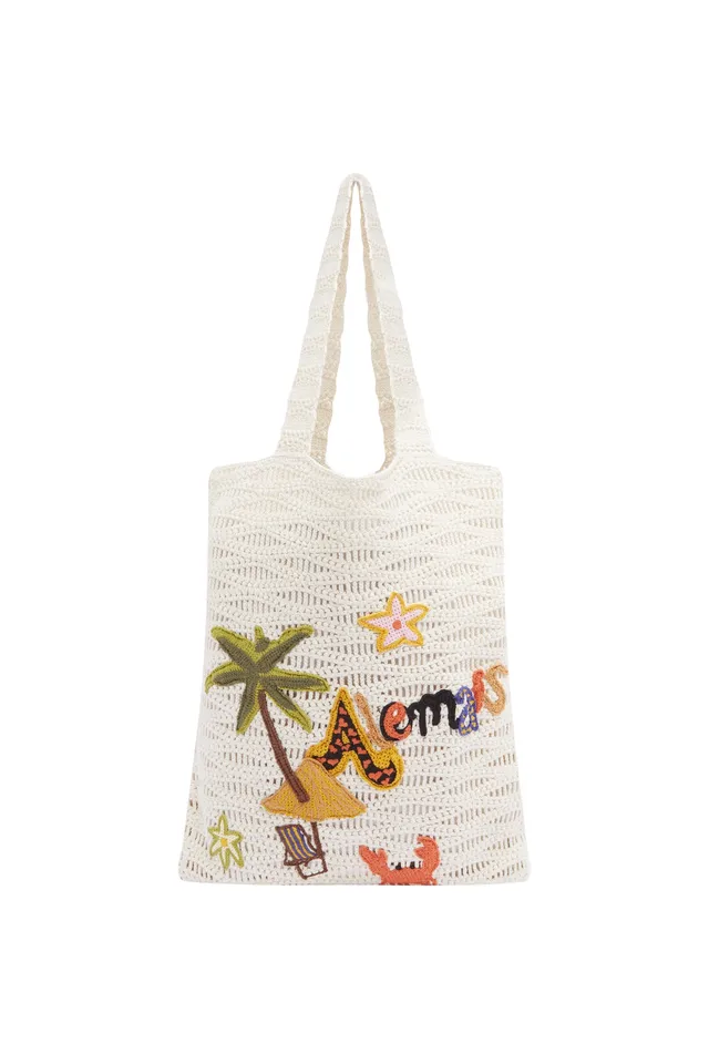 Alemäis Island Cove Crochet Tote sac crochet multicolore