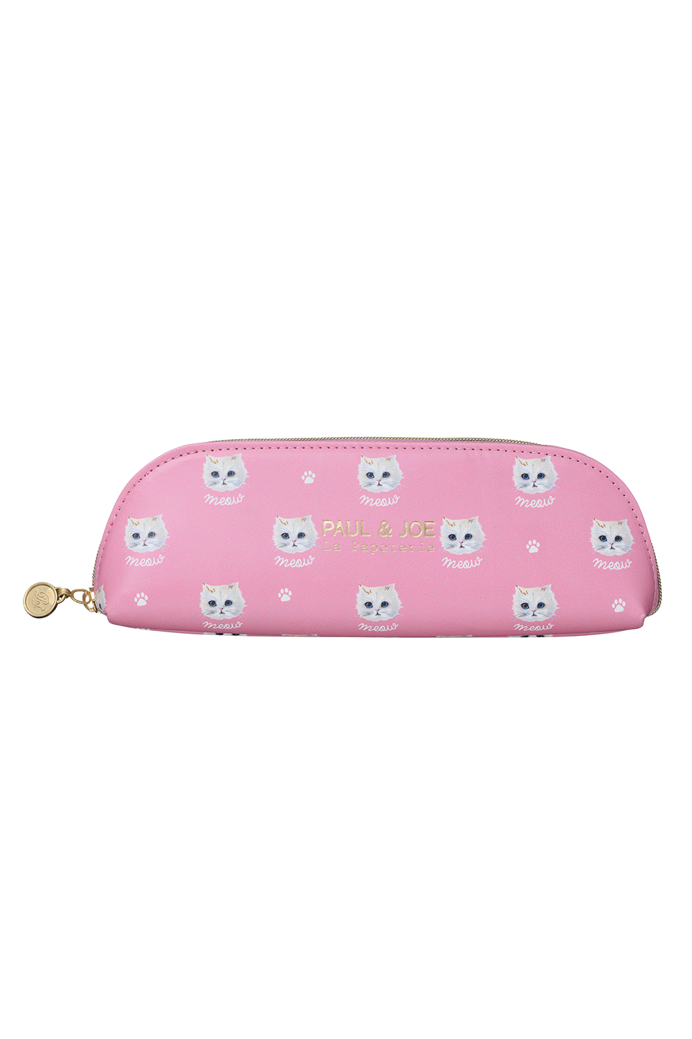 Paul & Joe Petite trousse rose Gipsy ovale imitation cuir