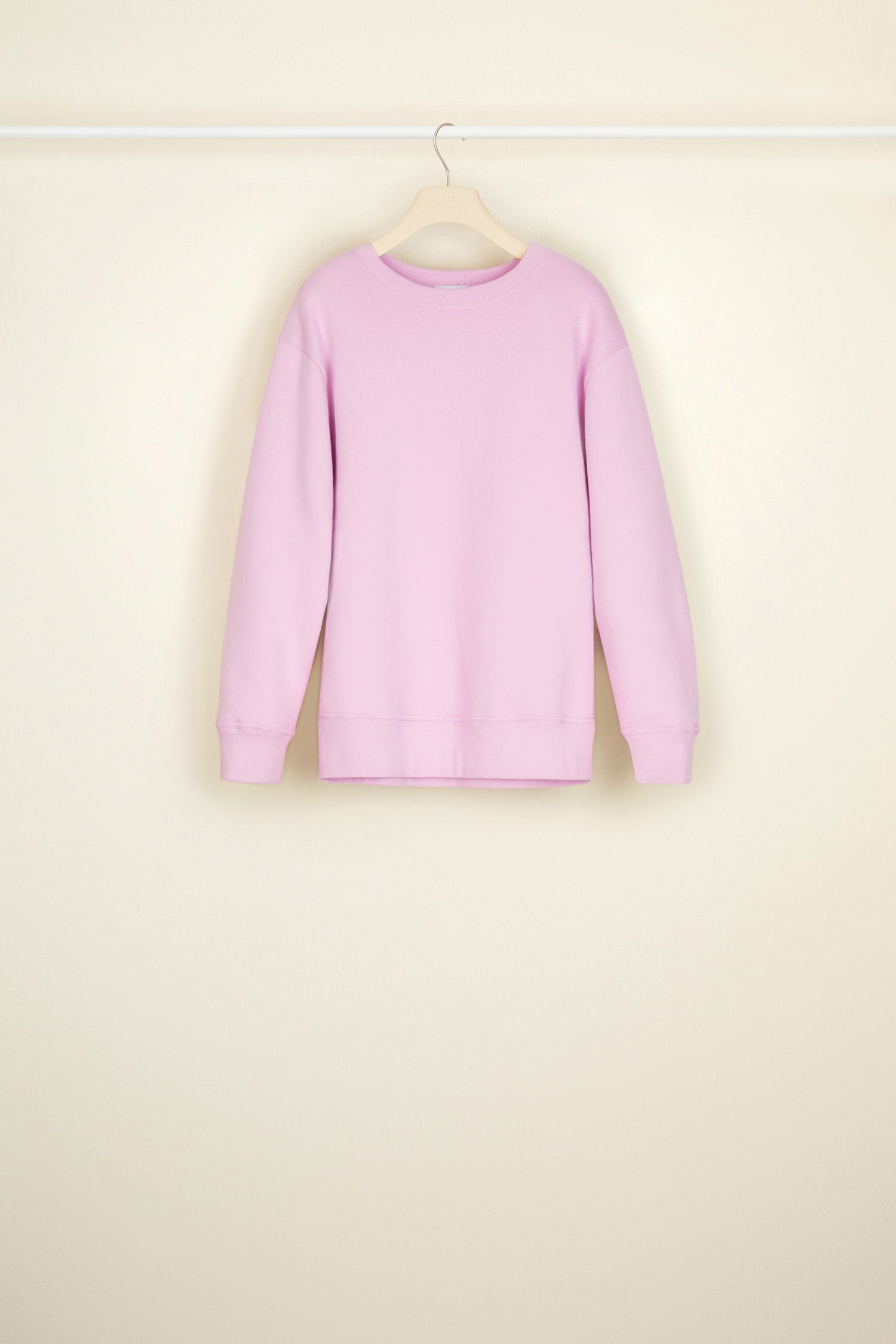 Patou JE018 sweat coton bio lilas oversize XS-XL