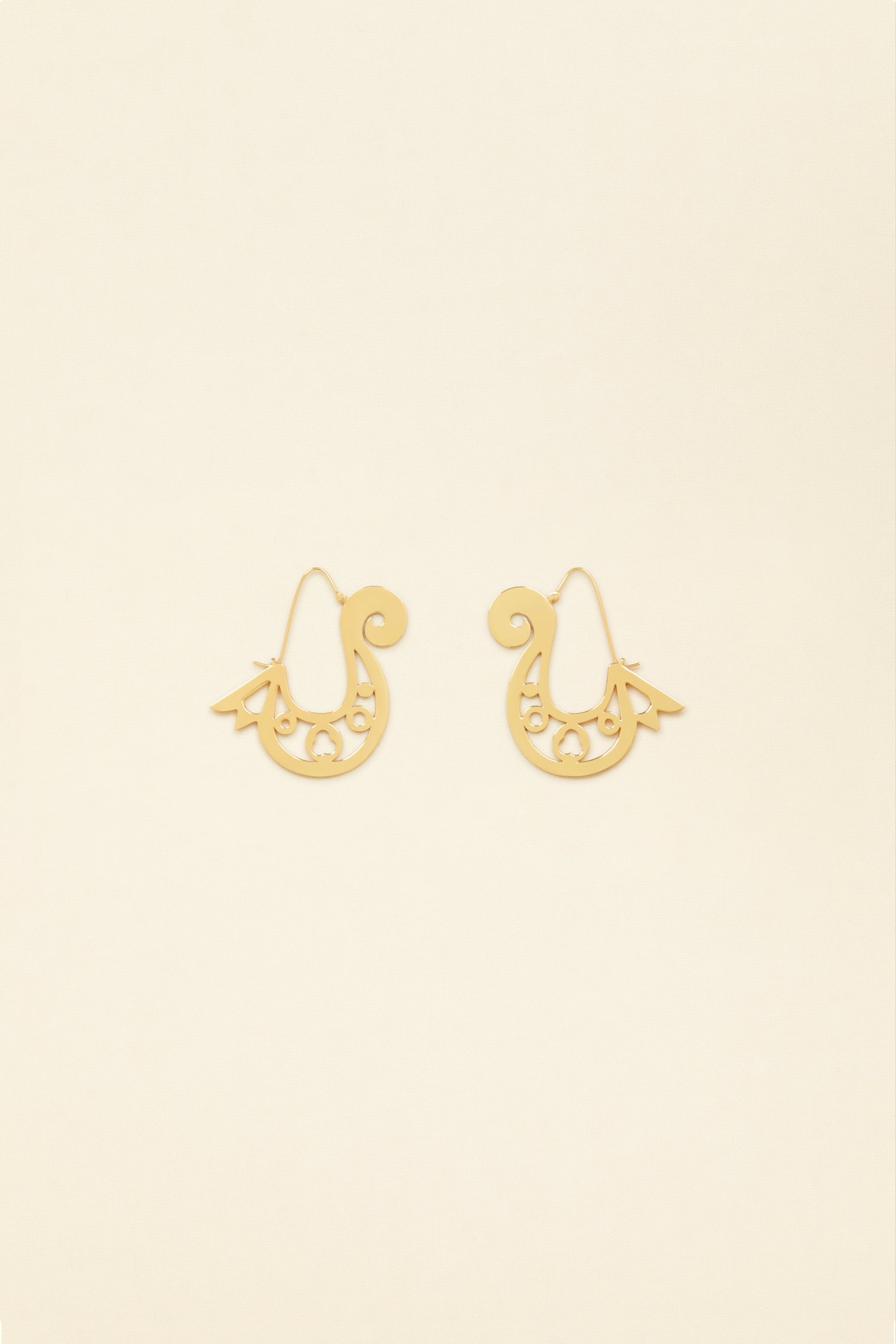 Patou JW069 A21JW0691000299G boucles créoles dorées
