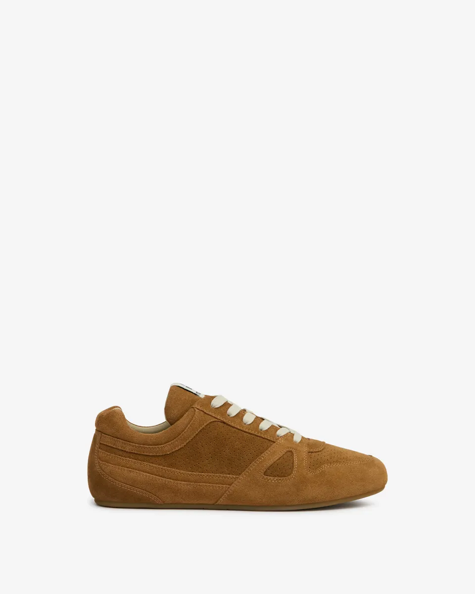 Isabel Marant Sennyh baskets montantes cognac cuir homme