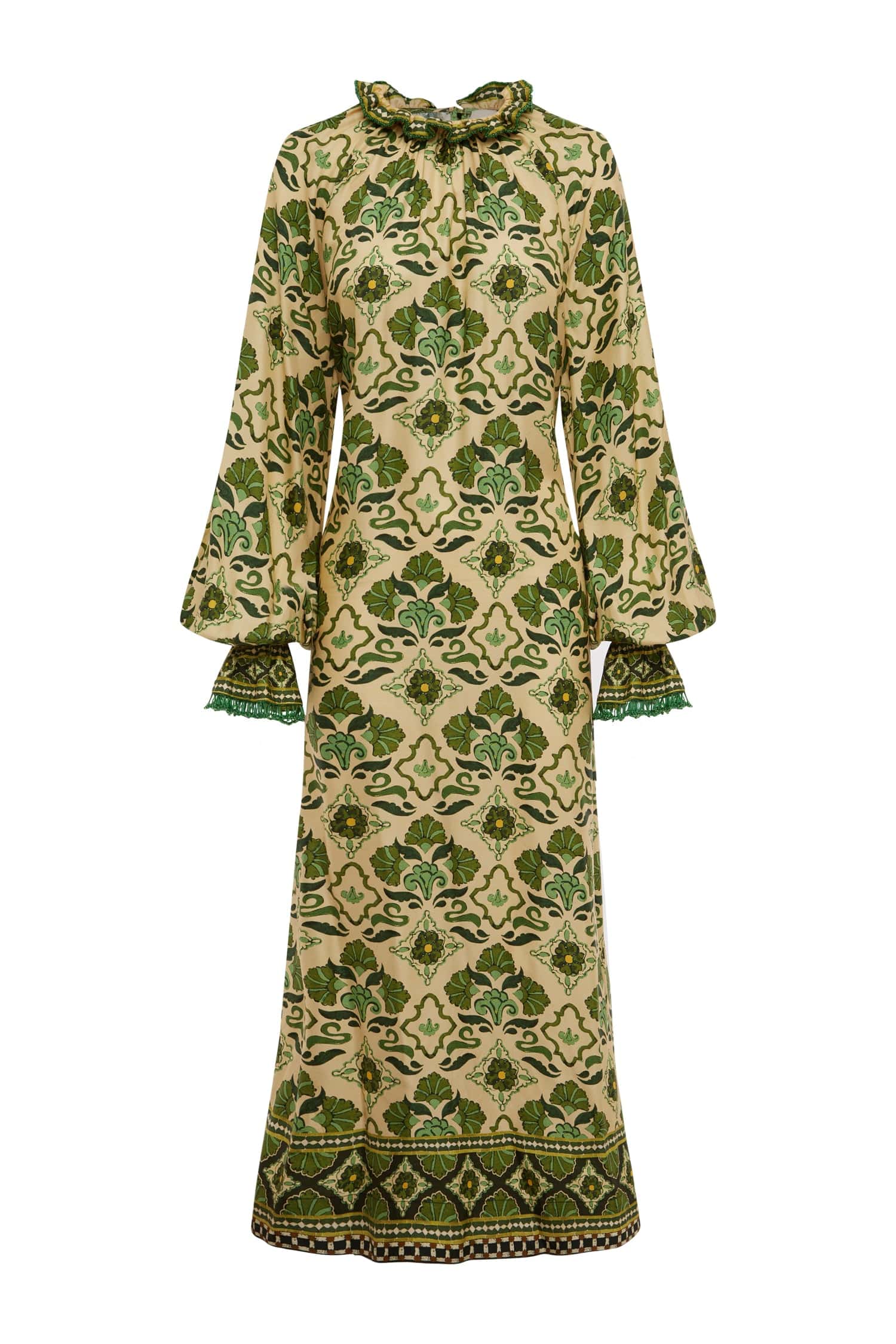 Alemaïs Cece Silk robe midi soie 100% manches longues