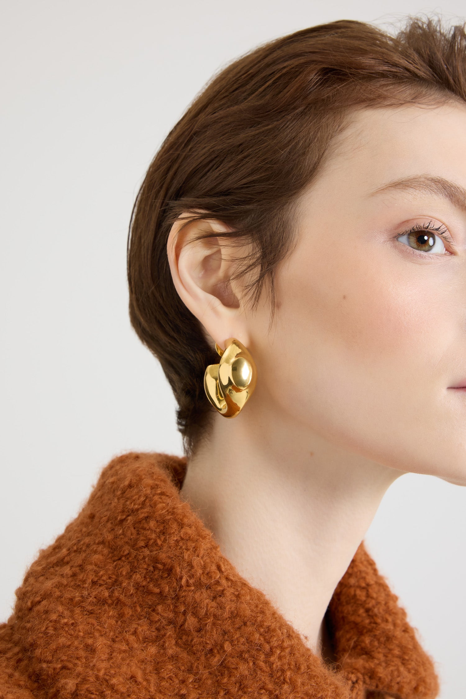 Patou Jewellery H25JW1601002299G boucles d'oreilles dorées