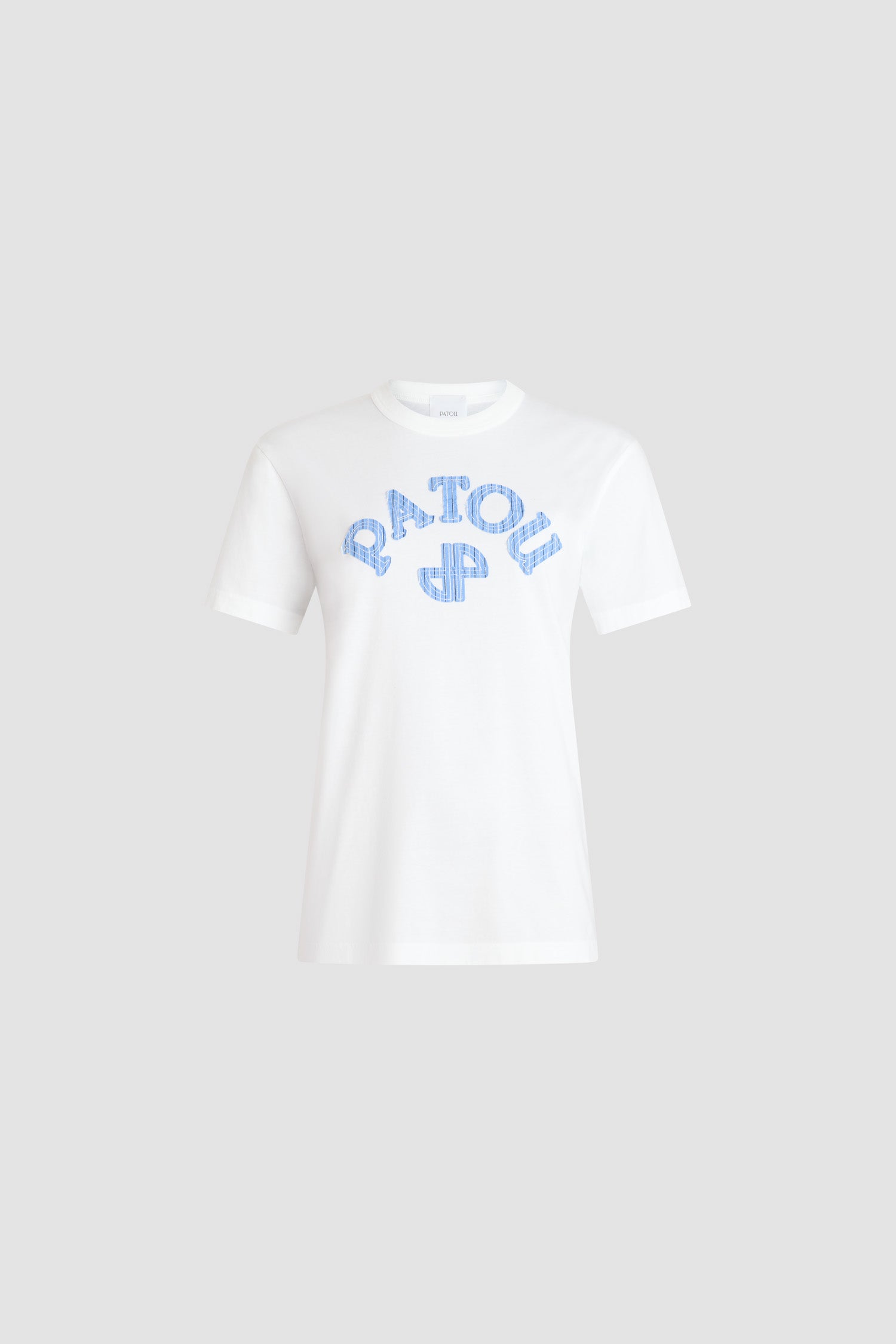 Patou T-shirt JE201 Coton Bio Blanc Logo XS-XL