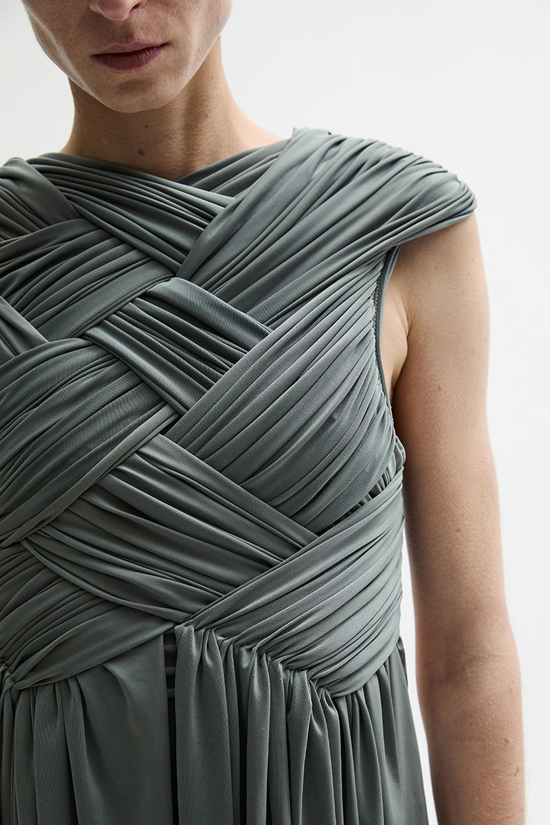 ATU Body Couture Long and formal BRAIDED top haut tressé S
