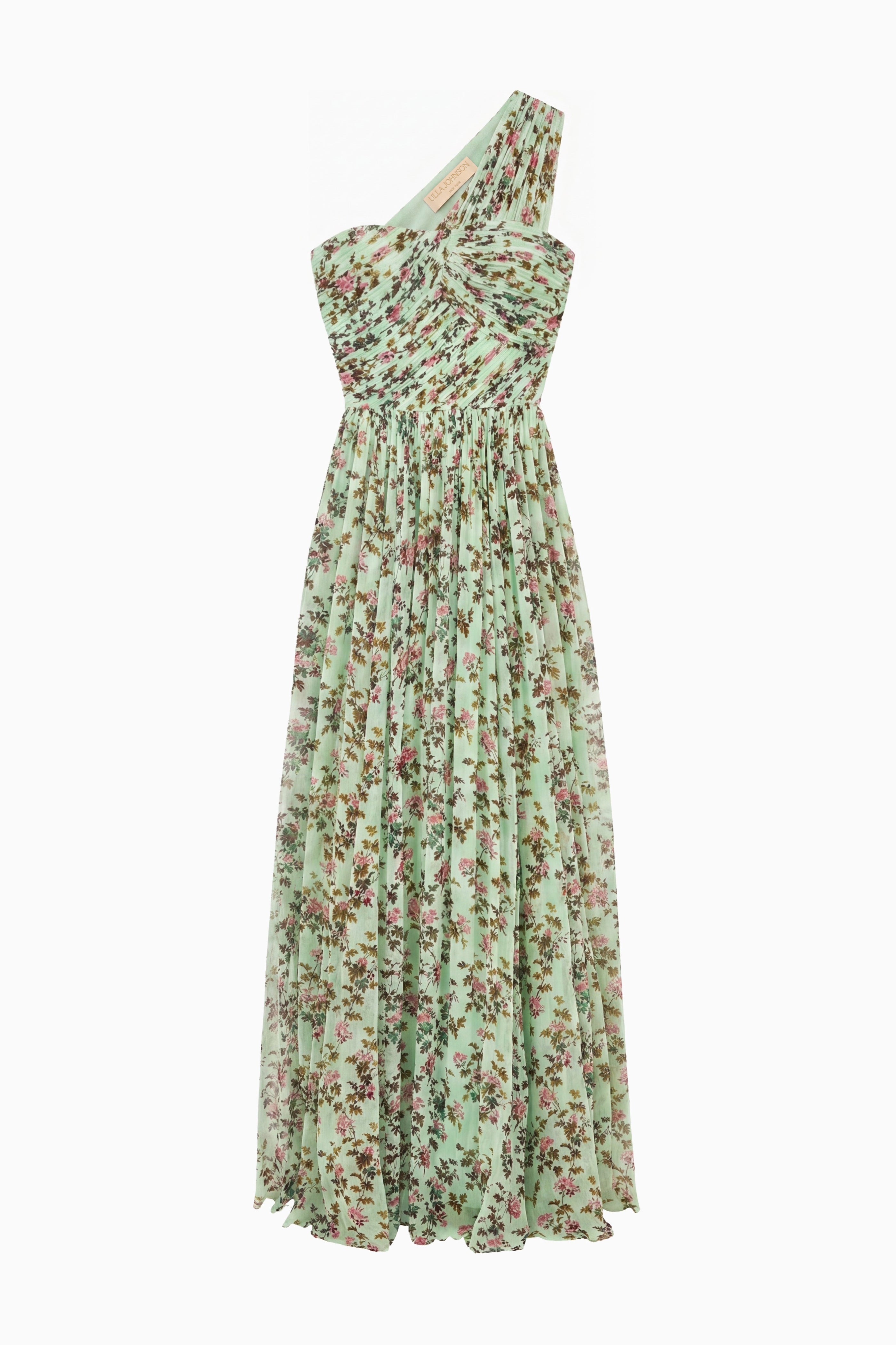 Ulla Johnson Aureline PF260120 robe Opaline une épaule