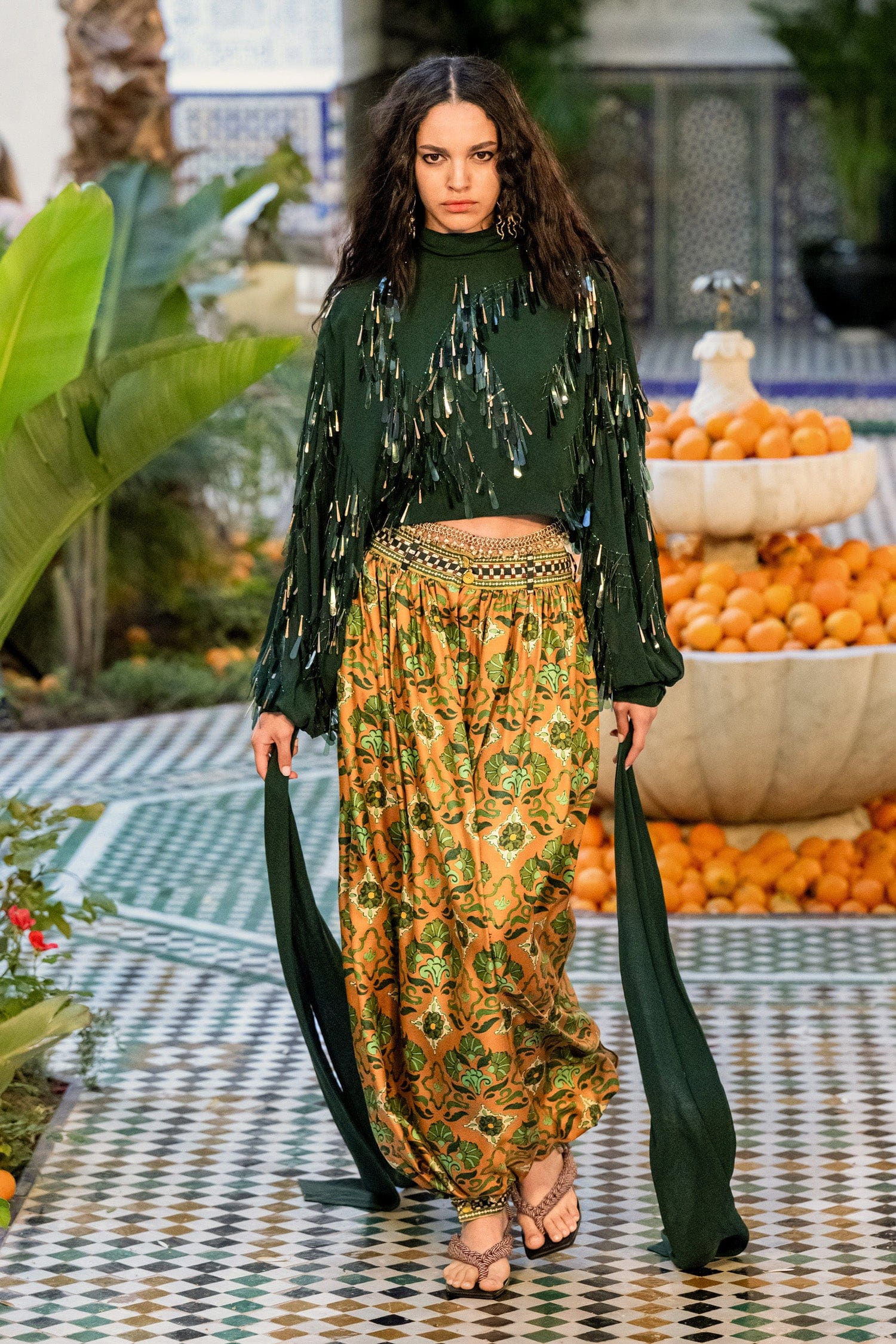 Alemäis Cece Silk pantalon soie taille 8 plissé