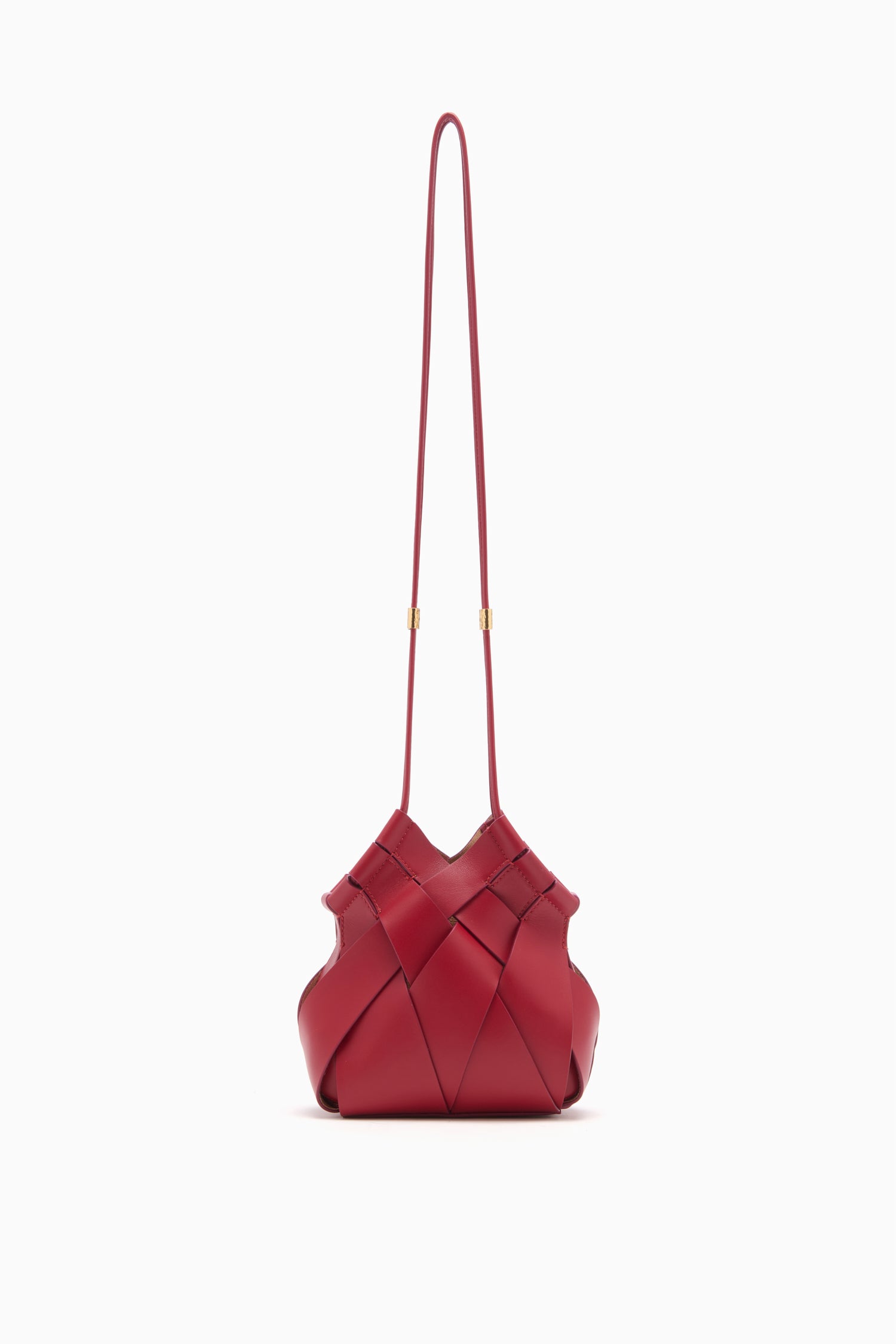 Ulla Johnson Charlotte Crossbody Sac Claret Cuir Agneau