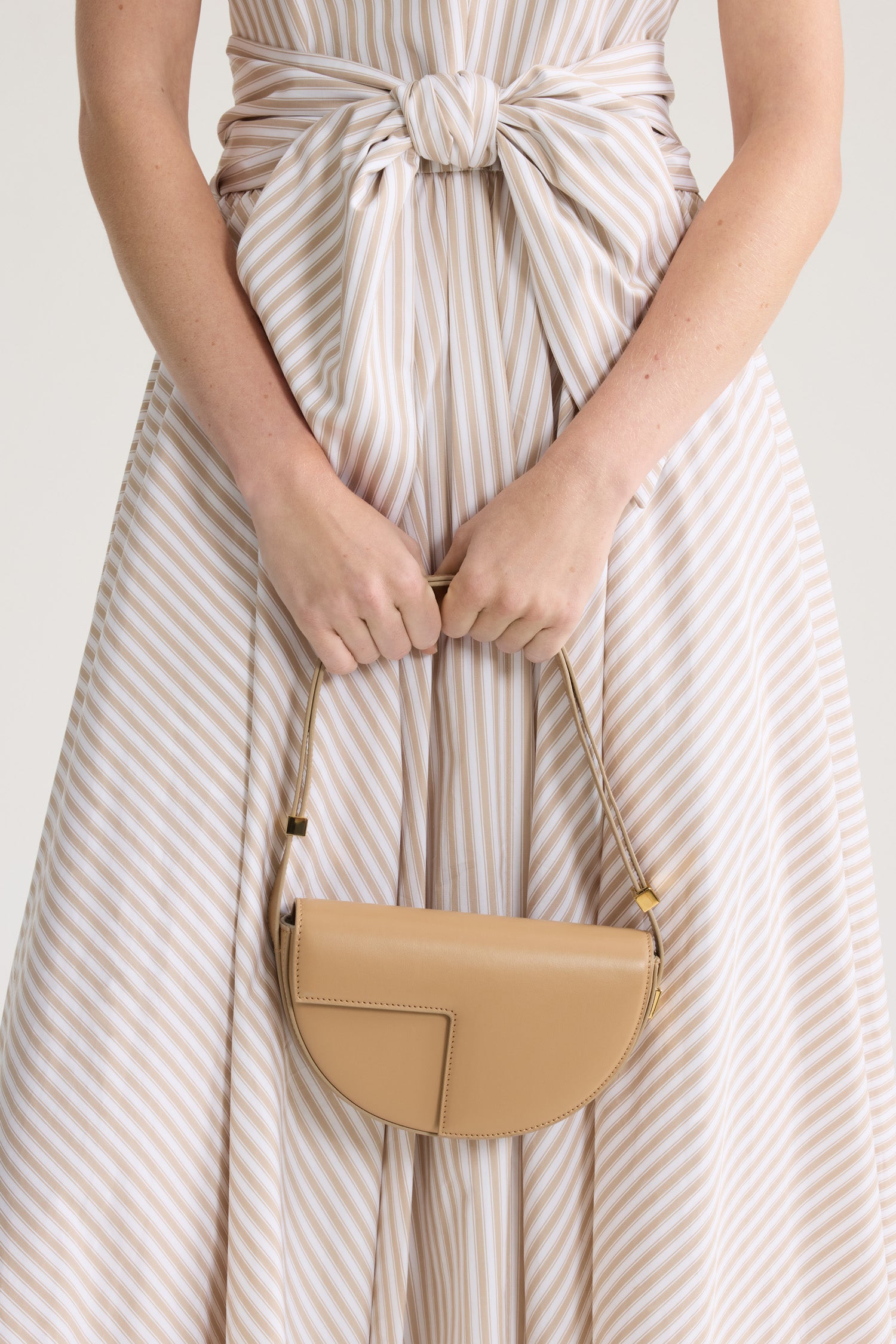 Patou BA024 sac cuir sable Le Petit Patou TU