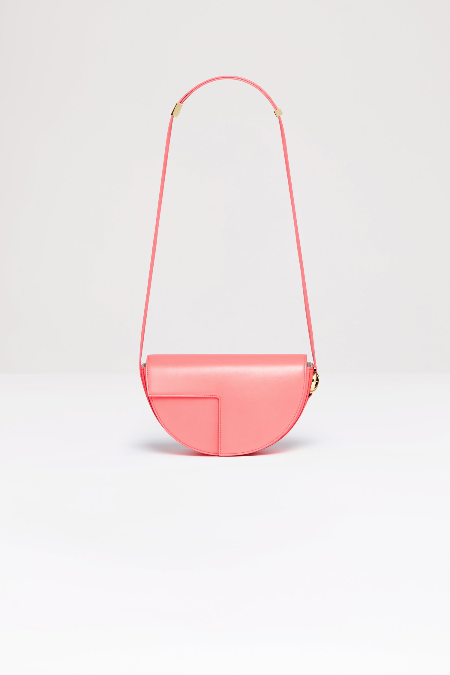 Patou Le Patou bag sac rose cuir 25 cm édition limitée
