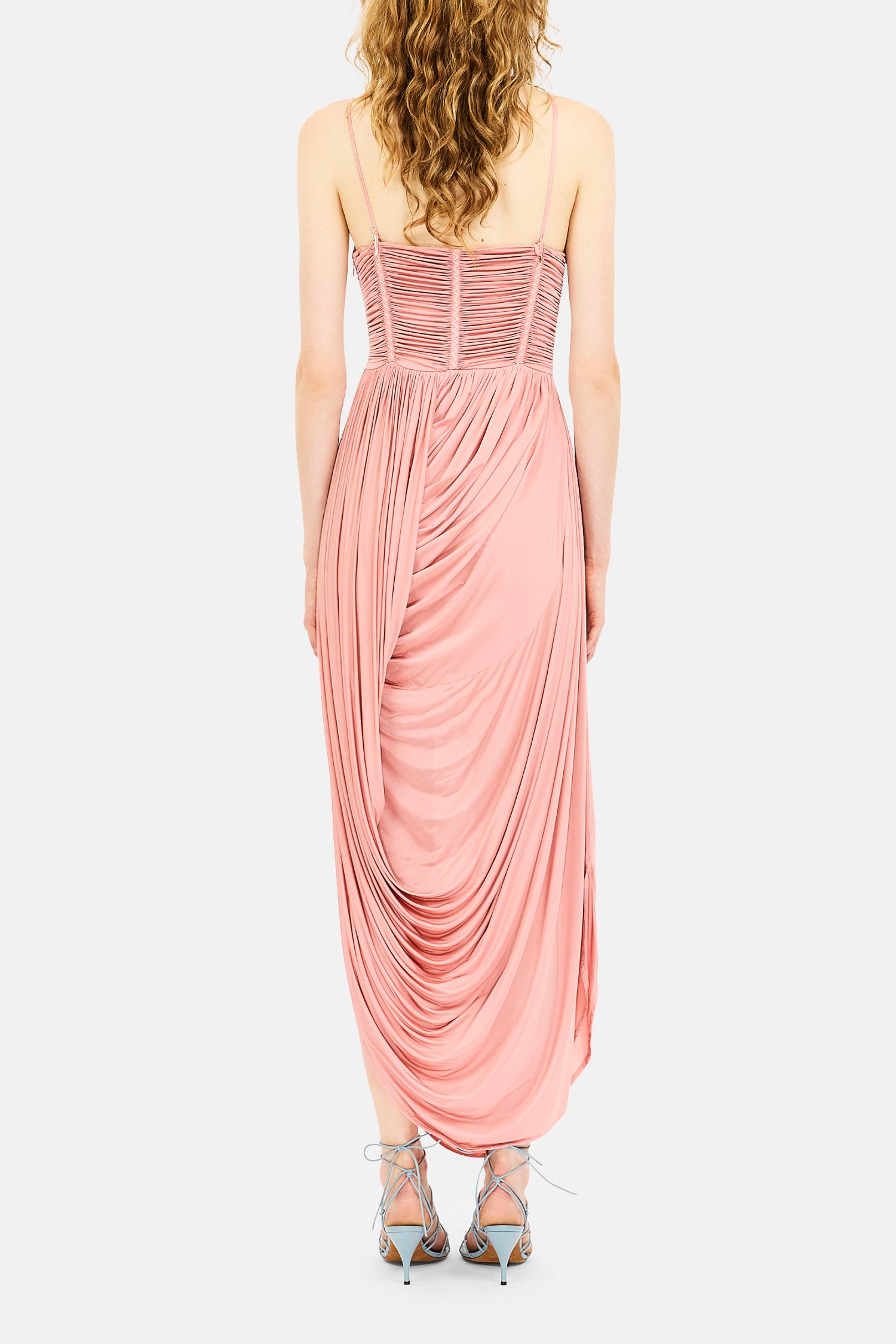 Ulla Johnson Antonia robe drapée Peony jersey midi