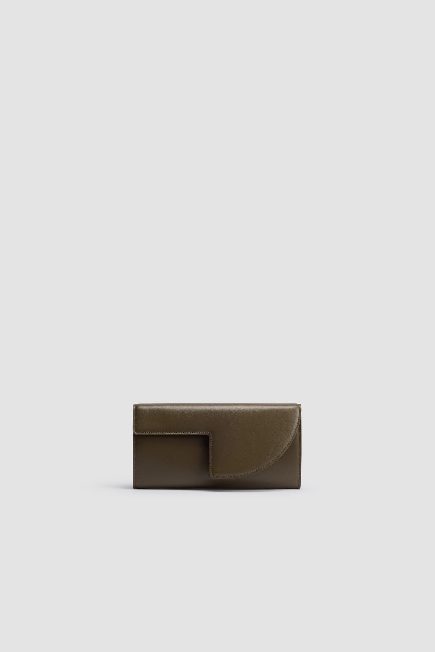 Patou H24BA0135000752W pochette cuir winter moss