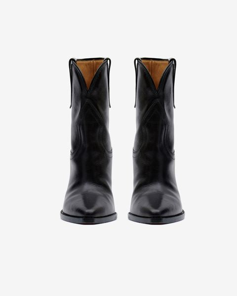 Isabel Marant Leyane BO0004FA-A1A04S bottes noir cuir