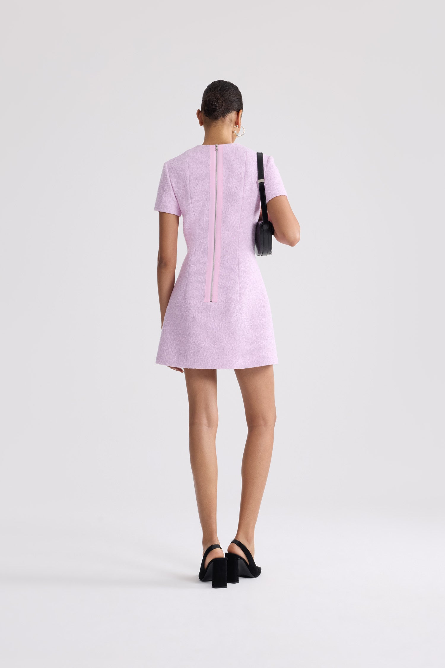 Patou DR2260241460P robe courte coton rose bonbon