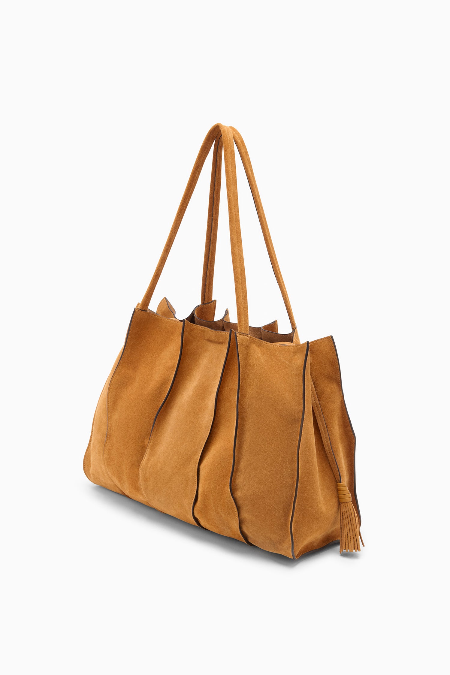 Ulla Johnson Adria cabas cuir marron canyon