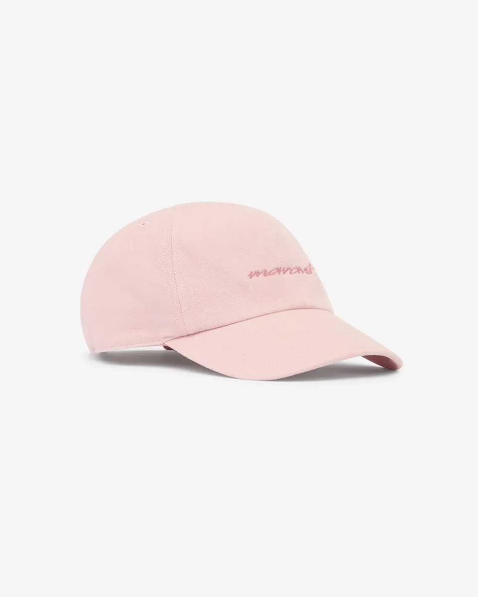 Isabel Marant Tomas casquette coton rose clair