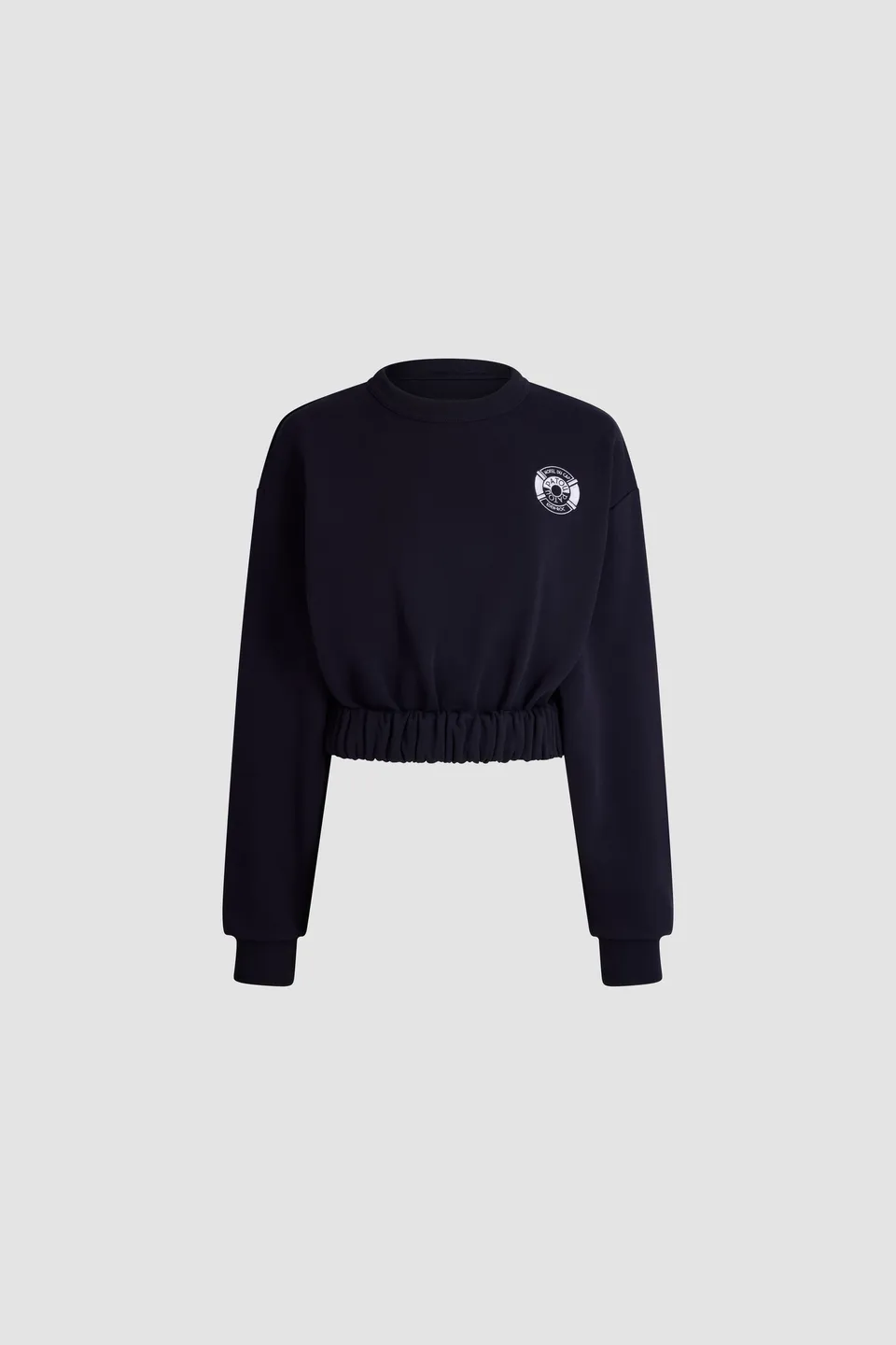 Patou Sweatshirt SP065 sweat crop bleu XS coton bio