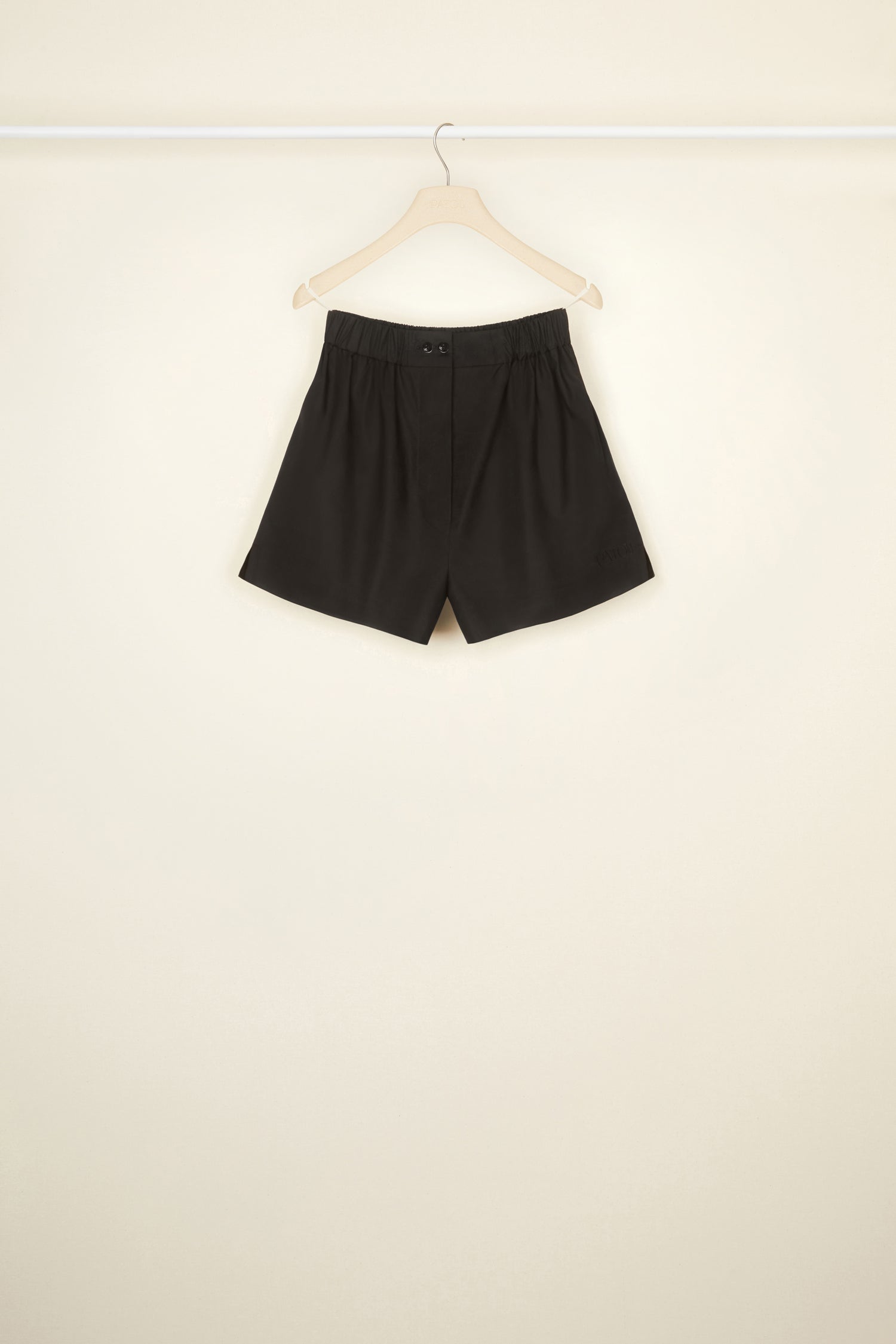 Patou TR020 short boxer coton bio noir 34-44