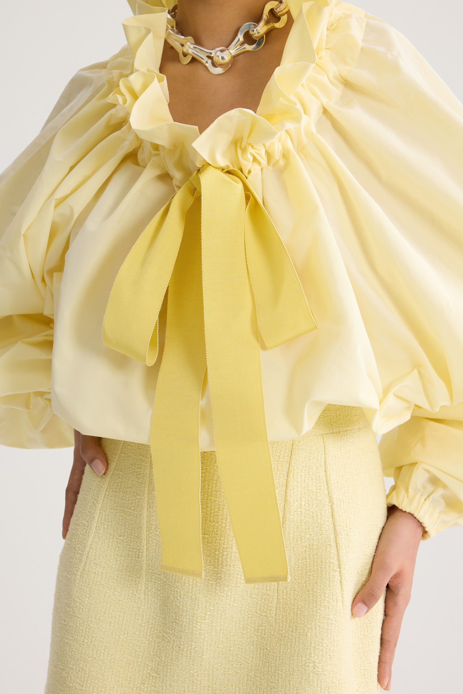 Patou Tops P26TO0170011223Y blouse jaune 34-44