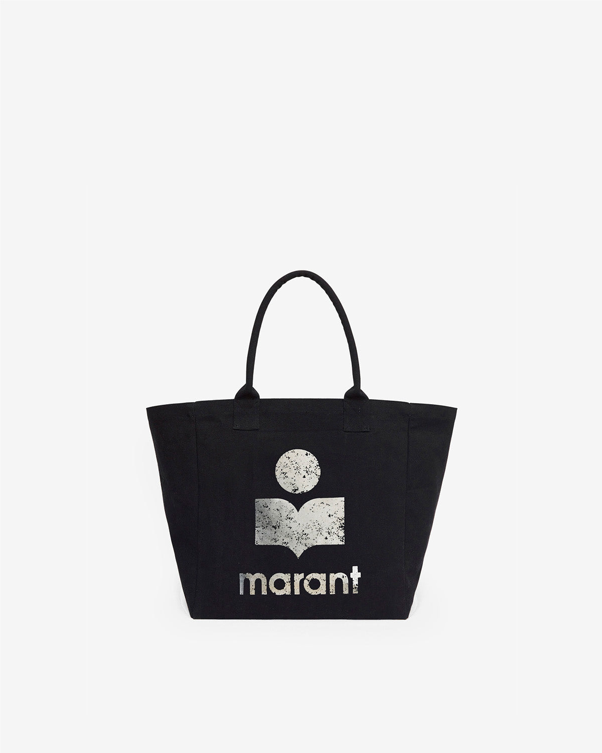 Isabel Marant Yenky sac cabas noir coton délavé