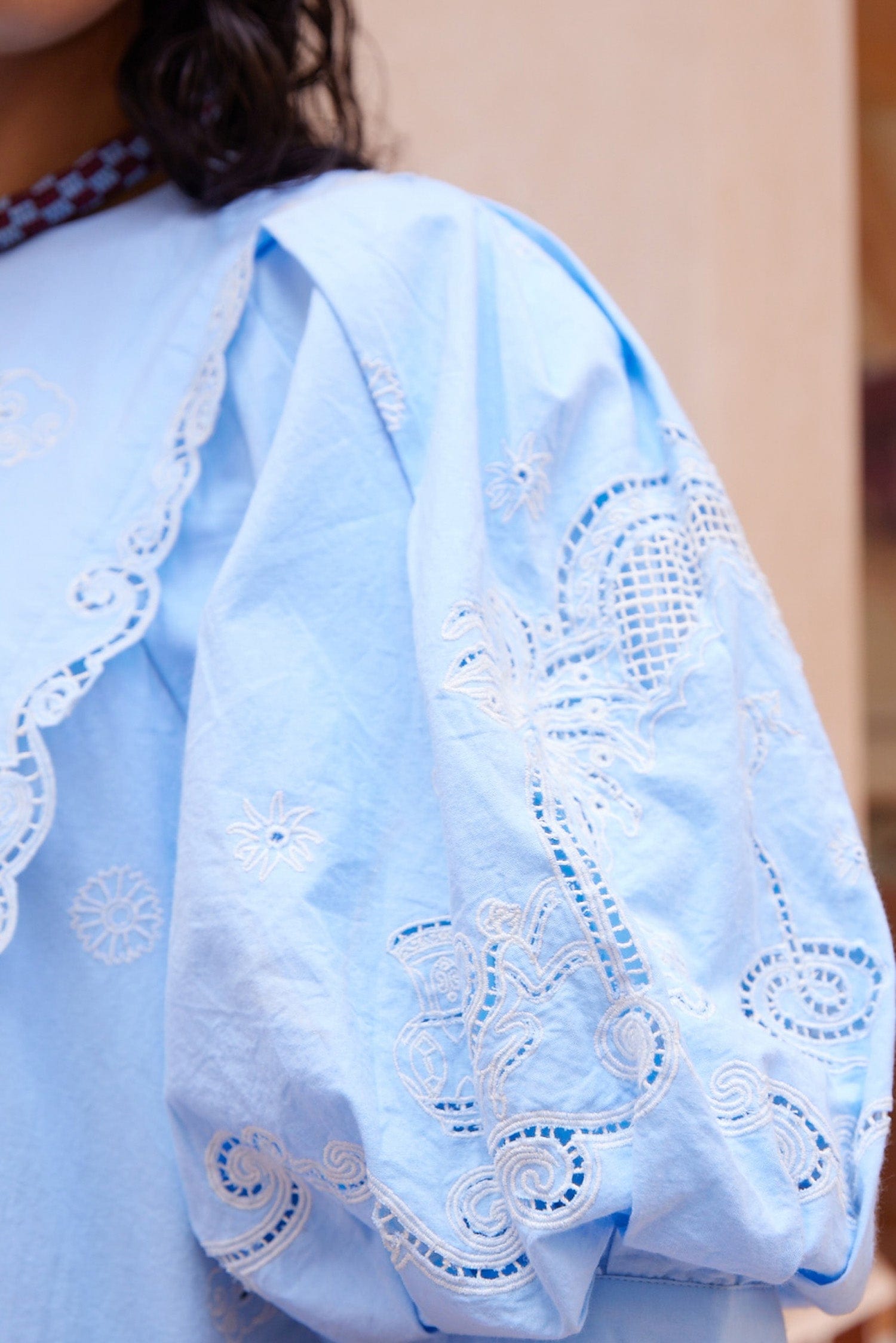 Alemäis Maizy robe mini coton bio à broderie