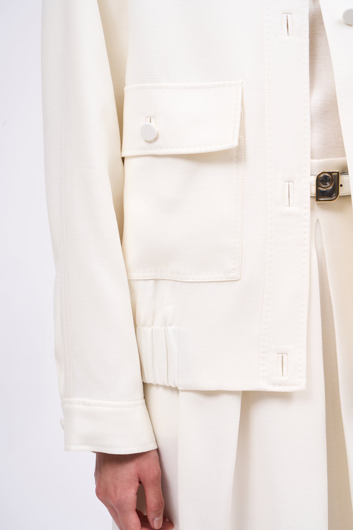 Paul & Joe Batignole veste bomber oversized laine soie
