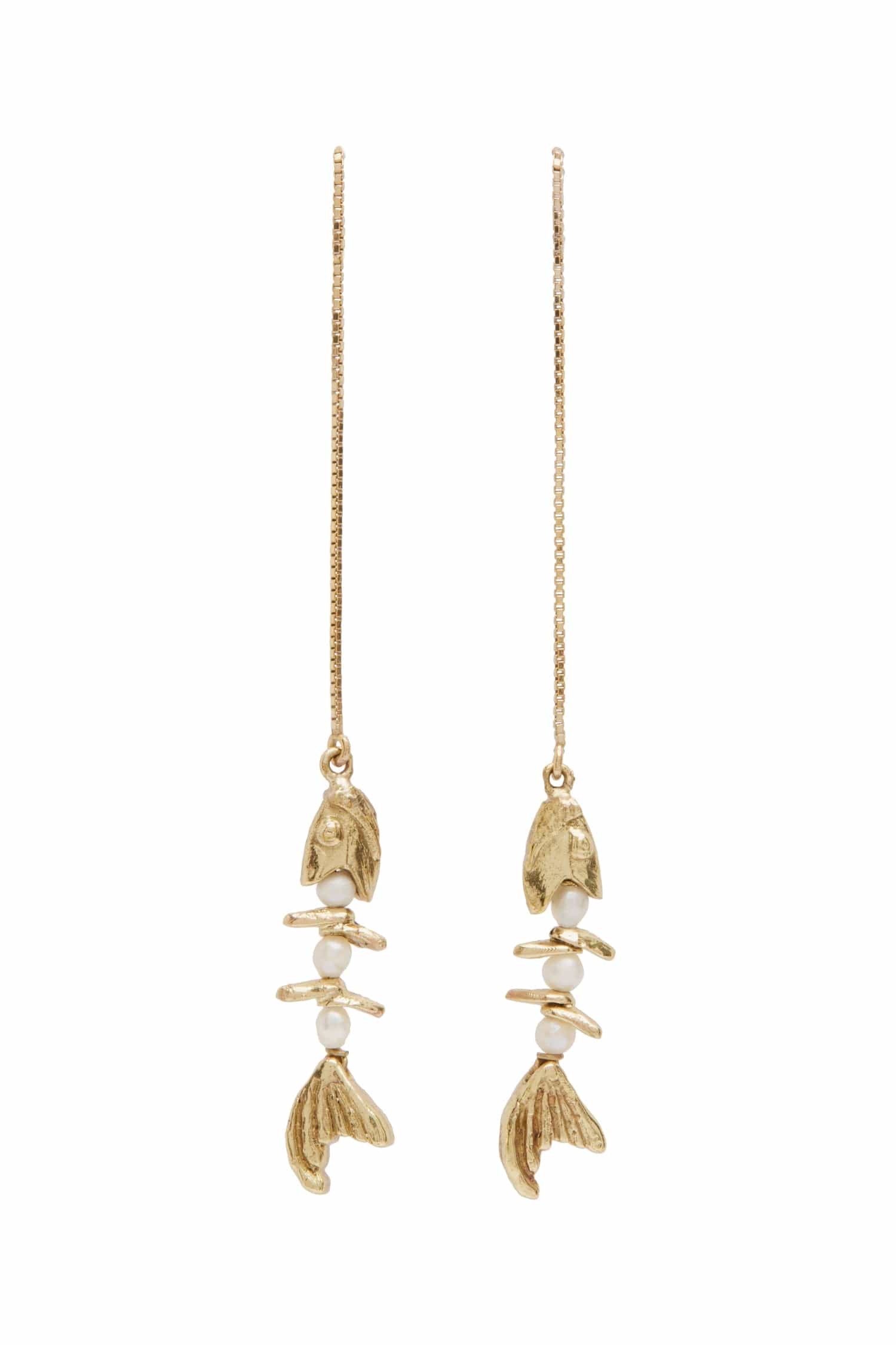 Alemäis Calypso Pearl boucles poisson perle OS