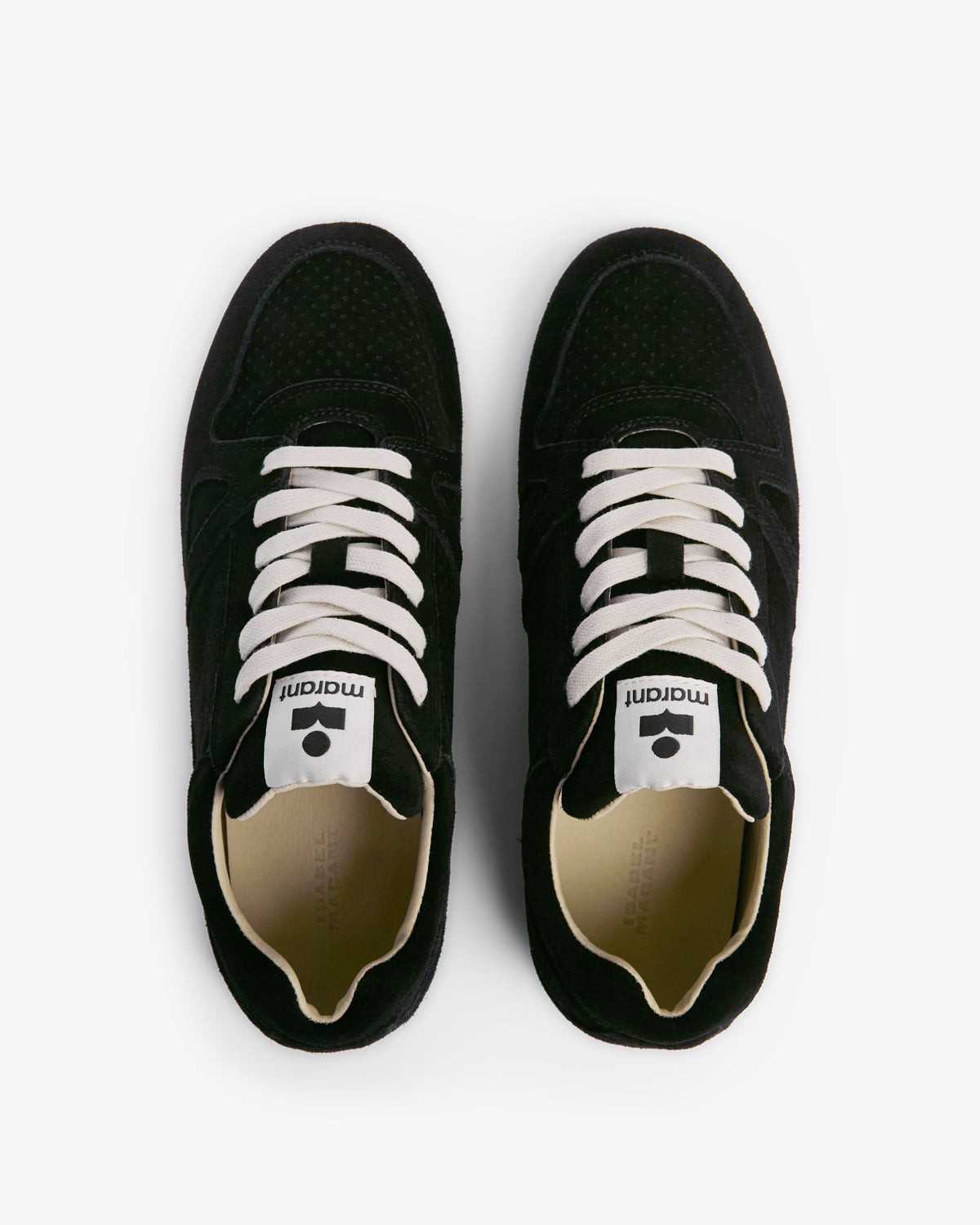 Isabel Marant Senny Low baskets cuir noir