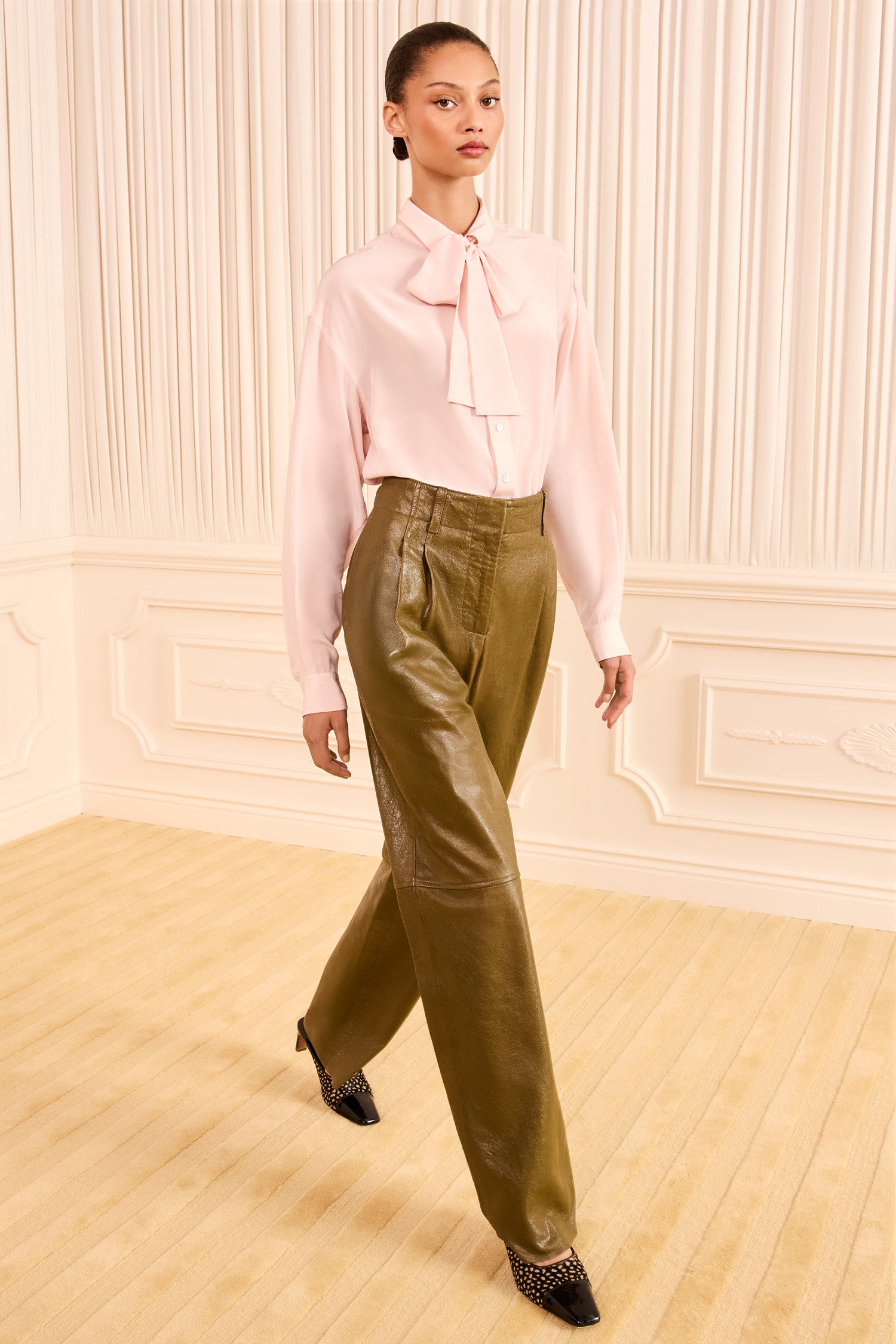 Ulla Johnson Lise Blouse soie Powder