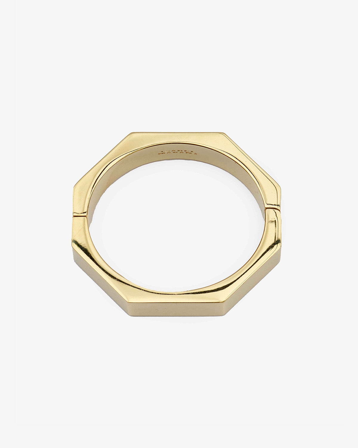 Isabel Marant Orenda bracelet manchette doré laiton T1 T2