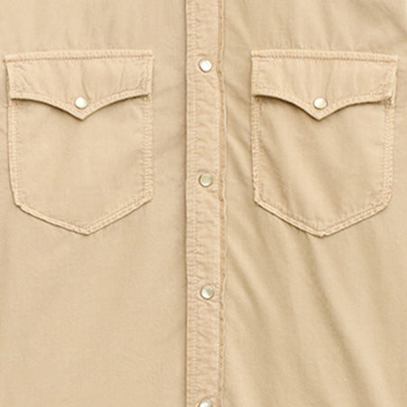 Isabel Marant Vasco chemise beige velours côtelé