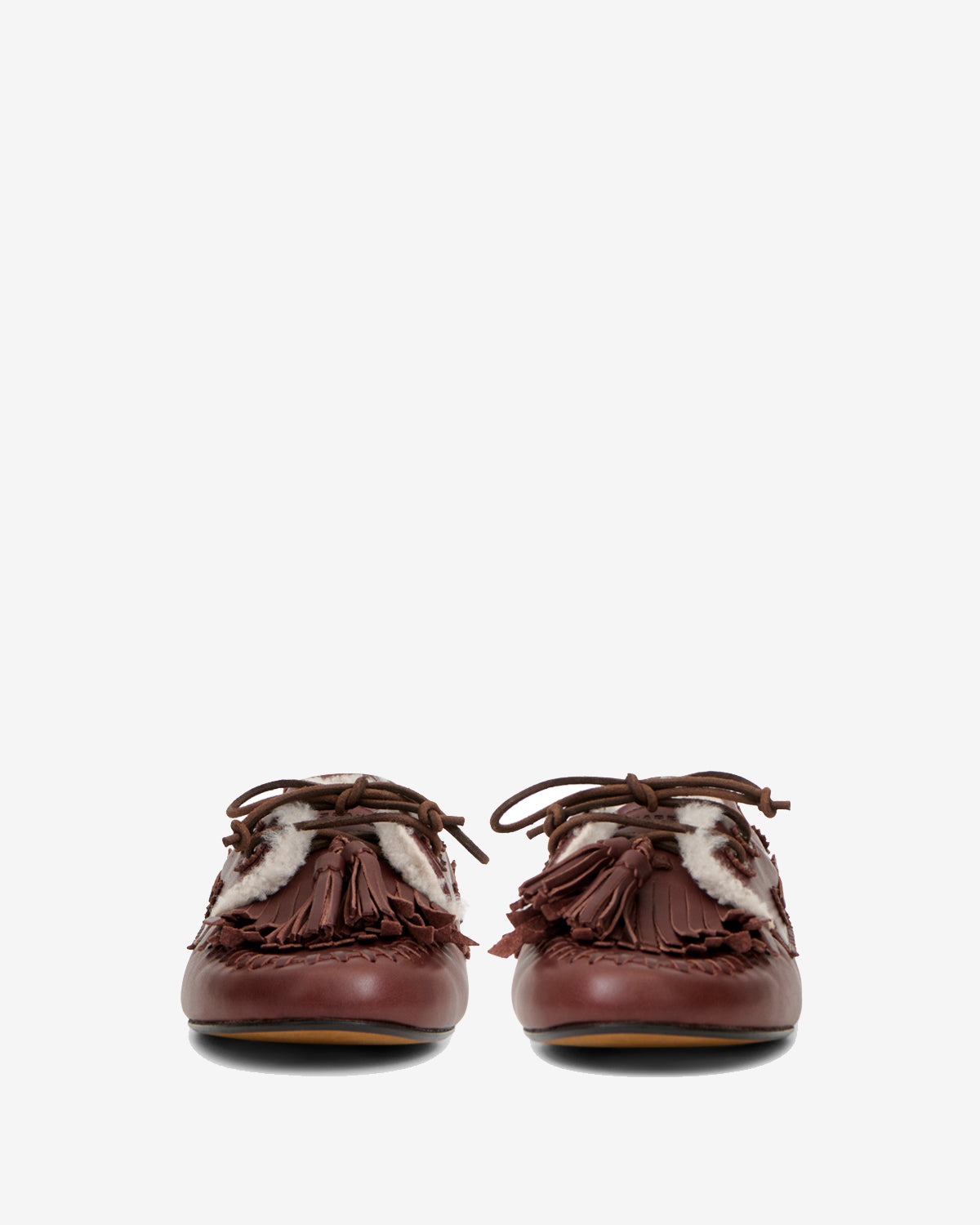Isabel Marant Fersi MC0038FB mocassins marron shearling