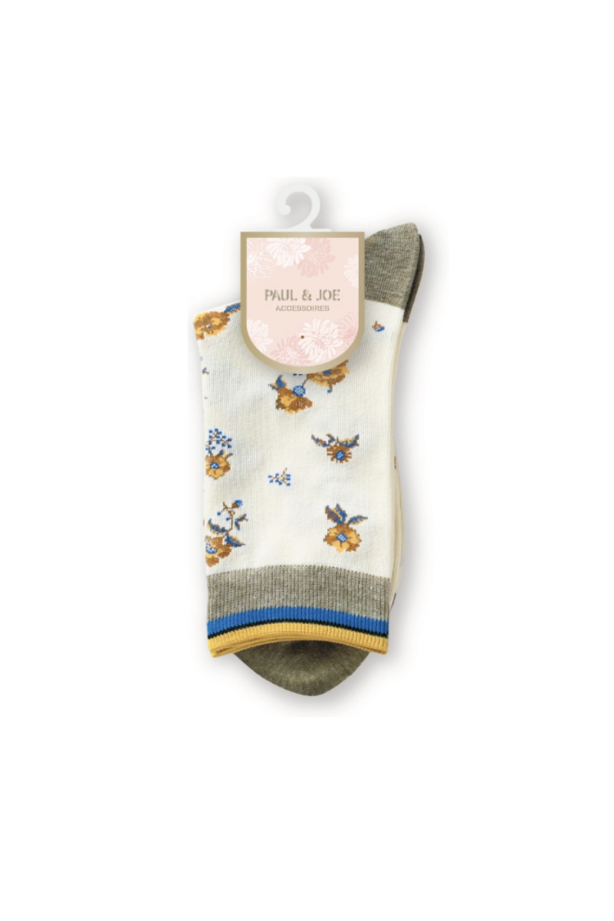 Paul & Joe Chaussettes floral mi-hautes Japon